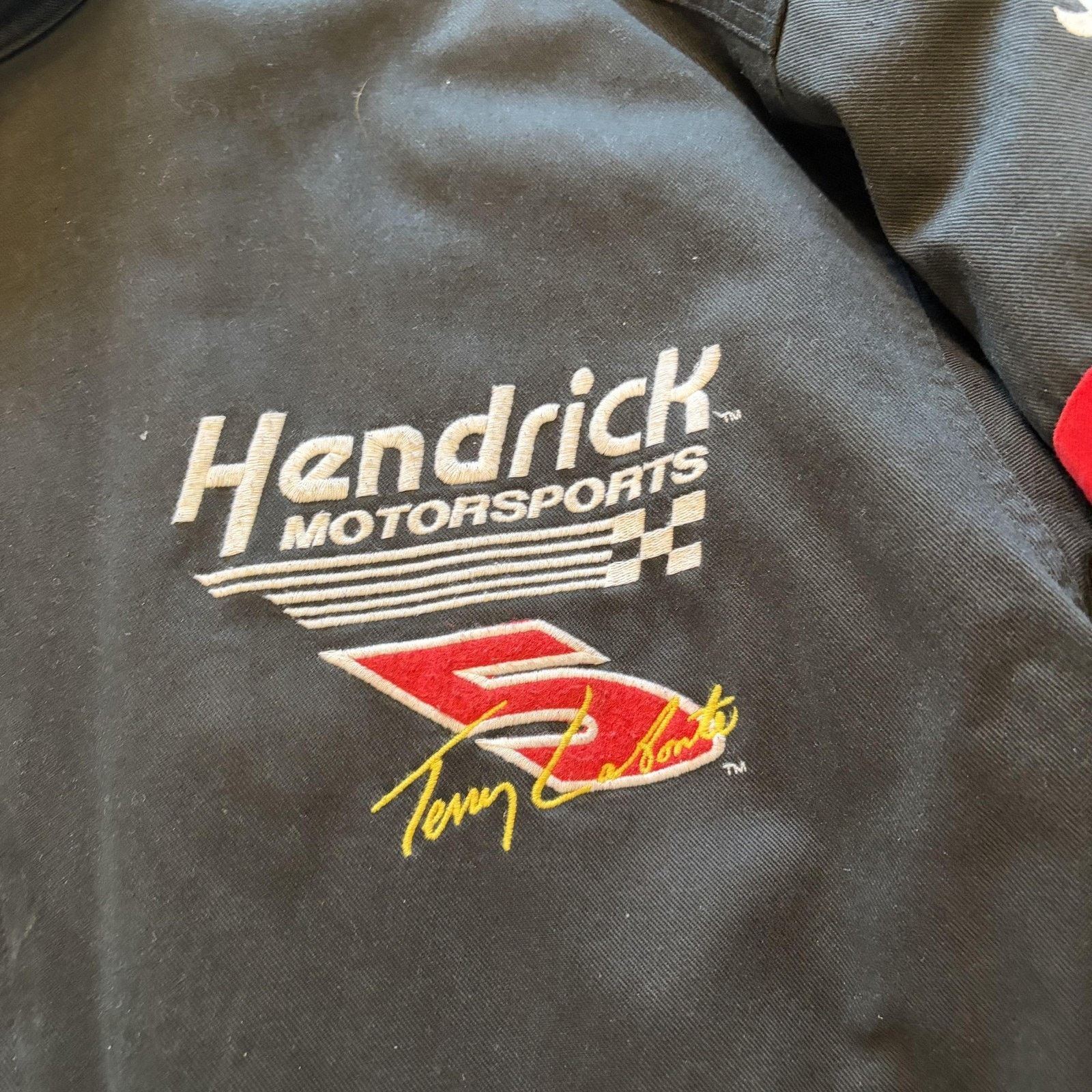 Chase Authentics Vtg Terry Labonte Jacket Mens 2XL NASCAR Chase Authentics Size US XXL / EU 58 / 5 - 11 Thumbnail
