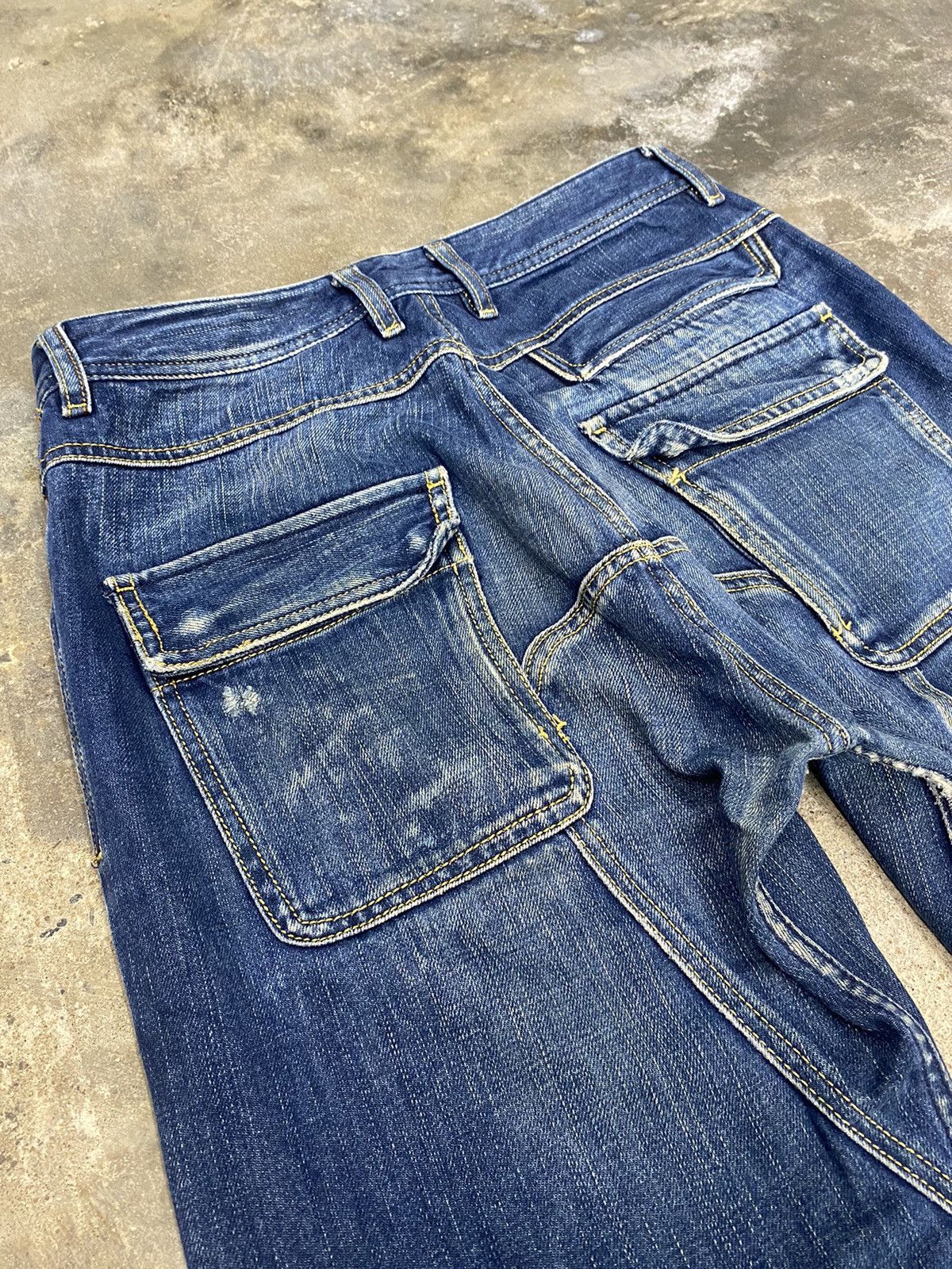 Diesel × Japanese Brand × Vintage Diesel industries blue jeans wash japanese brand Size US 28 / EU 44 - 10 Thumbnail