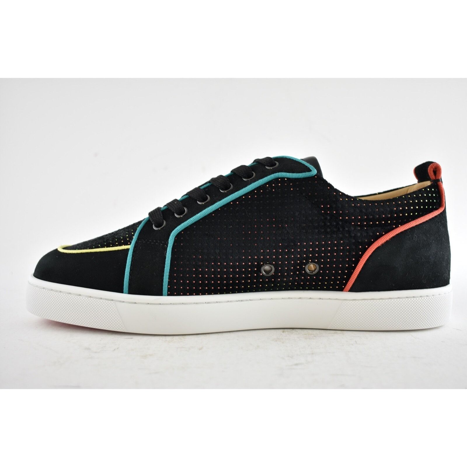 Christian Louboutin Christian Louboutin Mens Rantulow Orlato Flat Black Multi Size US 12 / EU 45 - 3 Thumbnail