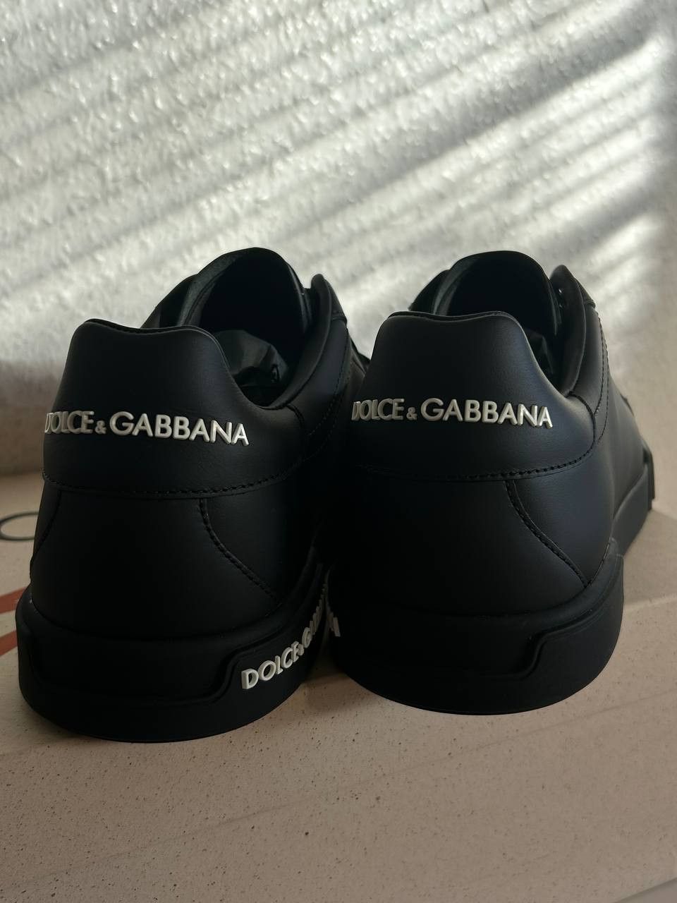 Dolce & Gabbana Dolce & Gabbana logo-patch low-top sneakers Size US 9 / EU 42 - 3 Thumbnail