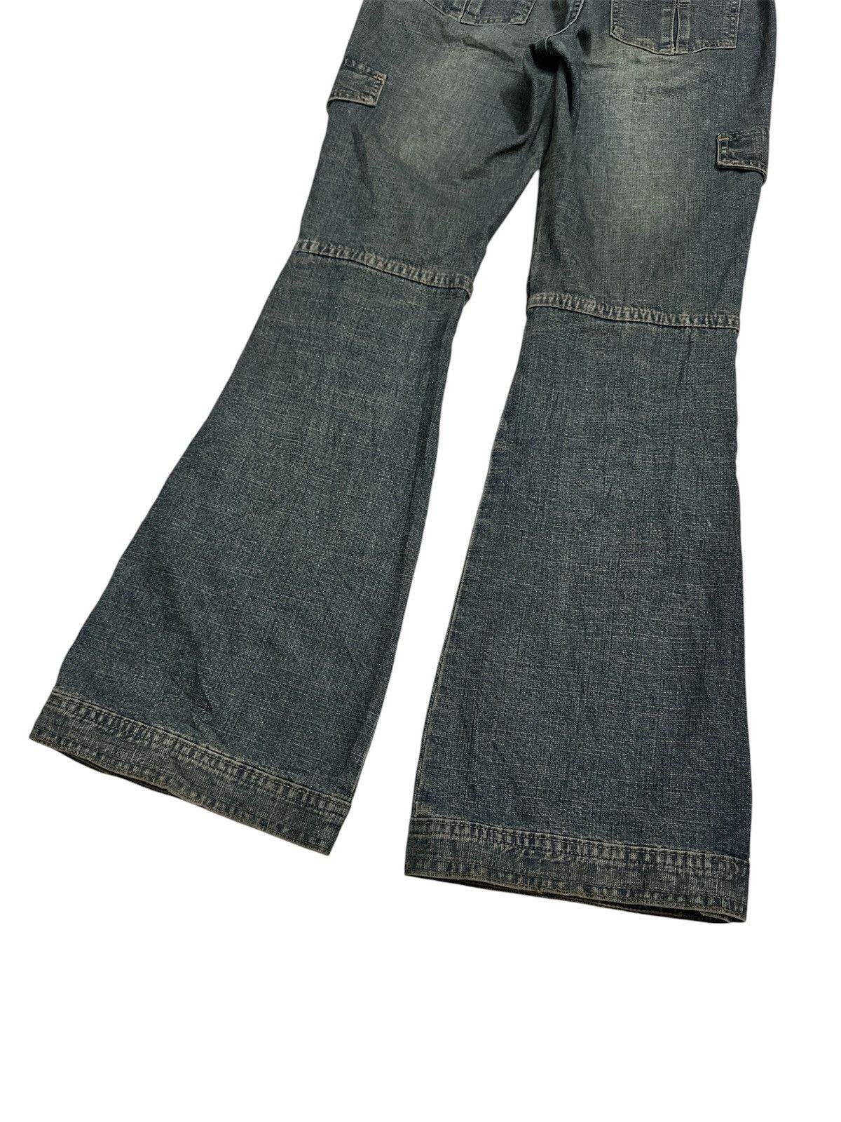 GOA 2000s Toco Toco Adjustable Button Washed Flare Lgb Goa Y2K Size US 28 / EU 44 - 8 Thumbnail