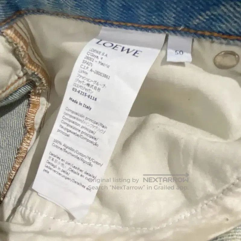 Loewe Loewe Multicolor Denim Shorts for Women . Size 30" / US 8 / IT 44 - 5 Thumbnail