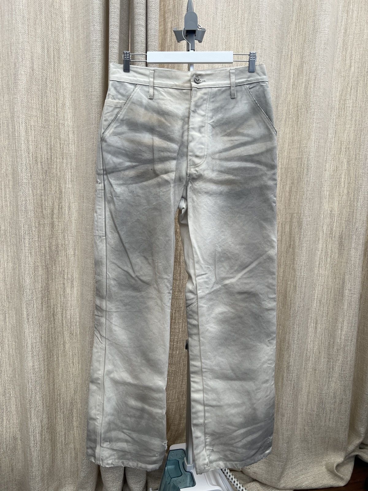 ALEXANDER DIGENOVA AD UNDERGROUND PANTS DIRTY WHITE | Grailed