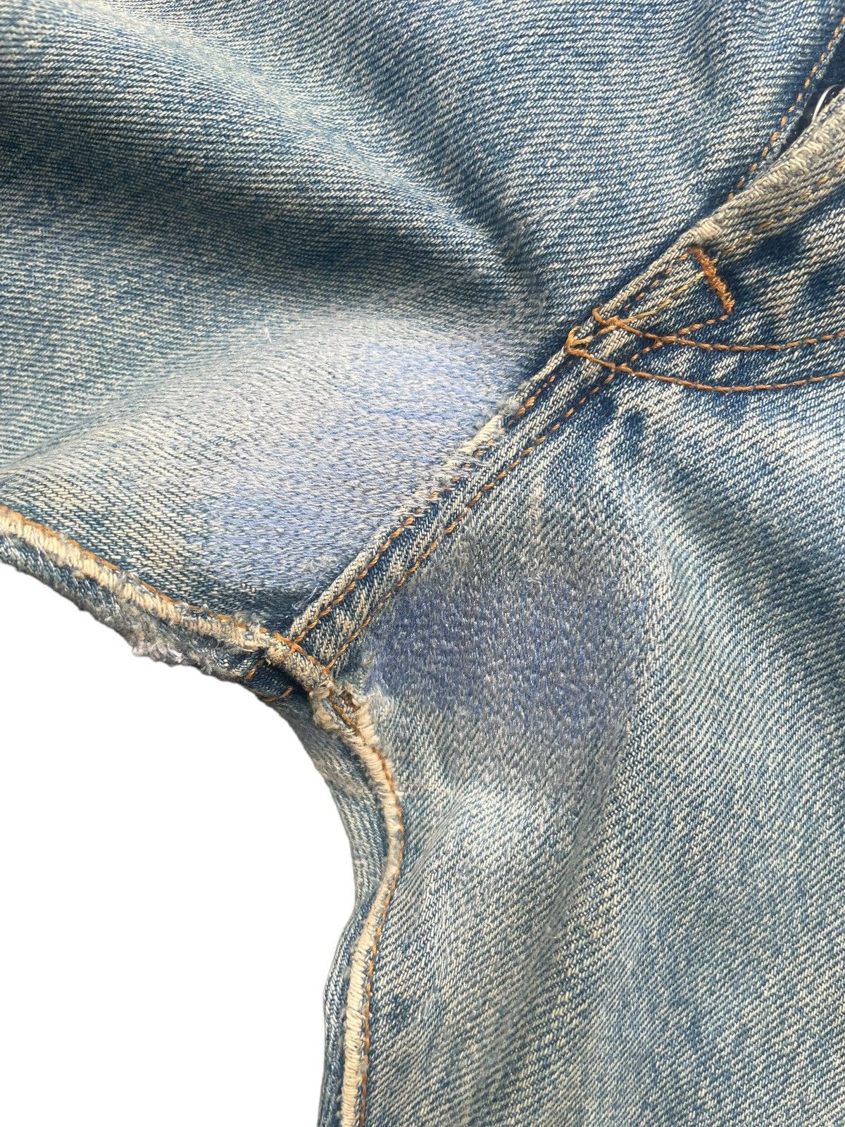 Levi's × Levi's Vintage Clothing Vintage 2002 Levis 501 Custom Distresed Size US 38 / EU 54 - 7 Thumbnail