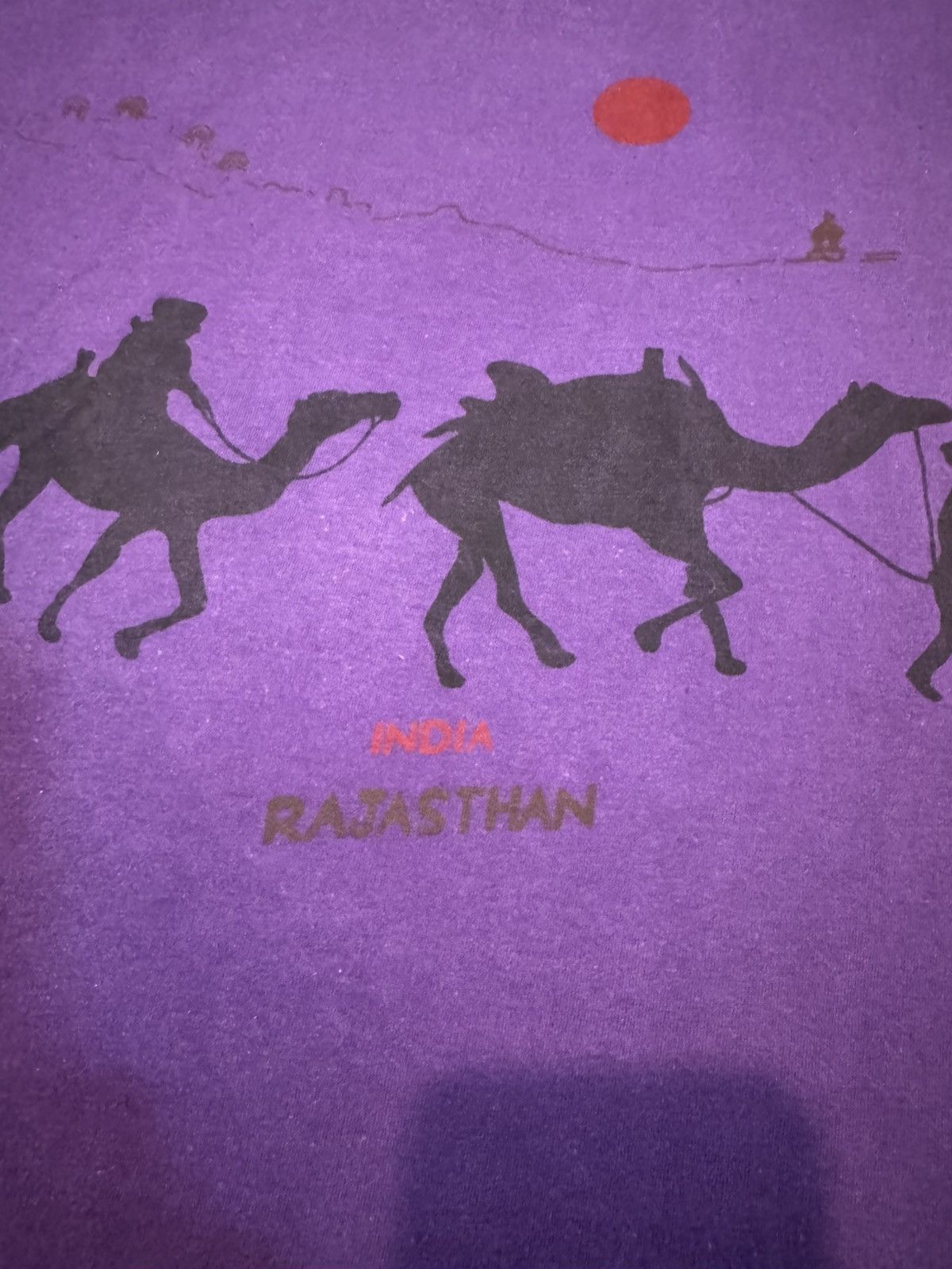 Vintage Vintage Rajasthani India Camel Shirt Purple Size X Size US XL / EU 56 / 4 - 4 Thumbnail