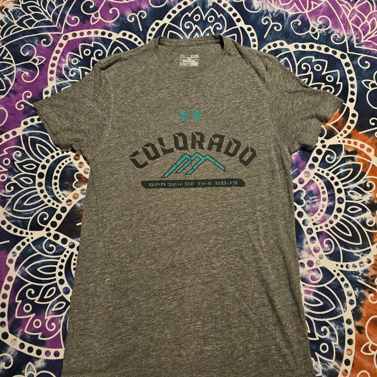 Under Armour Under Armour Men's Grey Colorado Garden of the Gods T-shirt Size US S / EU 44-46 / 1 - 1 Thumbnail