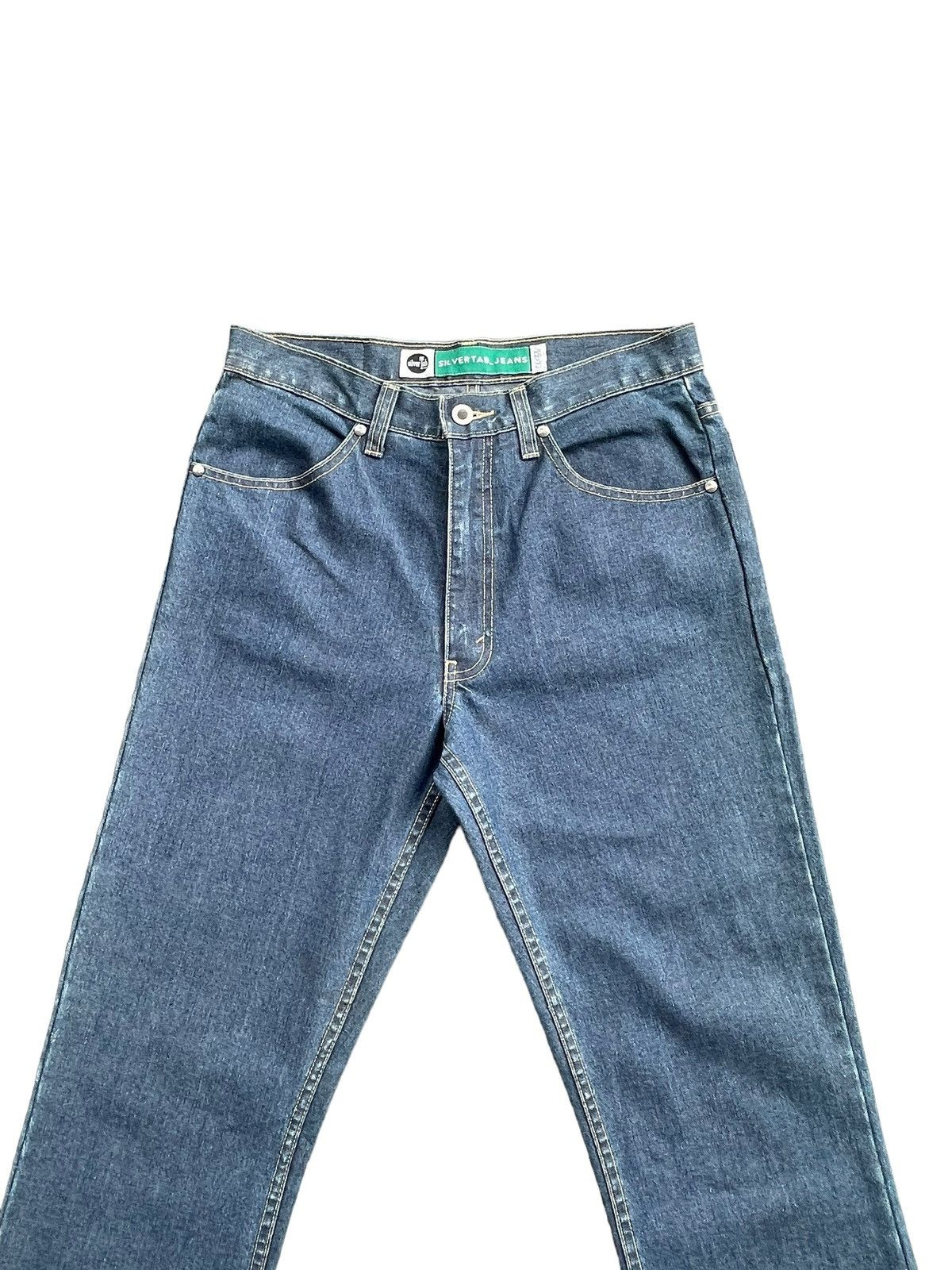Levi's × Vintage Vintage 90’s Levis Silvertab Flare Denim Size 31" - 3 Thumbnail