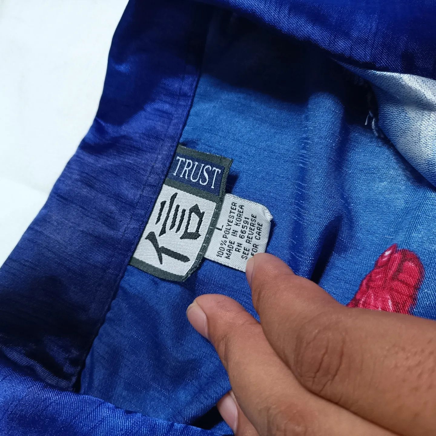 Japanese Brand × Vintage Rare Trust AOP Samurai Button up Shirt 👺 Size US L / EU 52-54 / 3 - 5 Thumbnail
