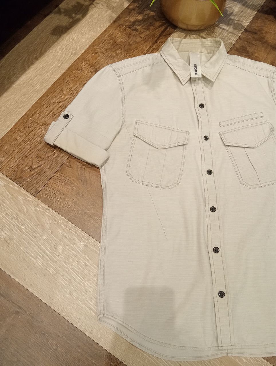 Attachment ATTACHMENT JAPAN by KAZUYUKI KUMAGAI BUTTON SHIRT Size US L / EU 52-54 / 3 - 5 Thumbnail