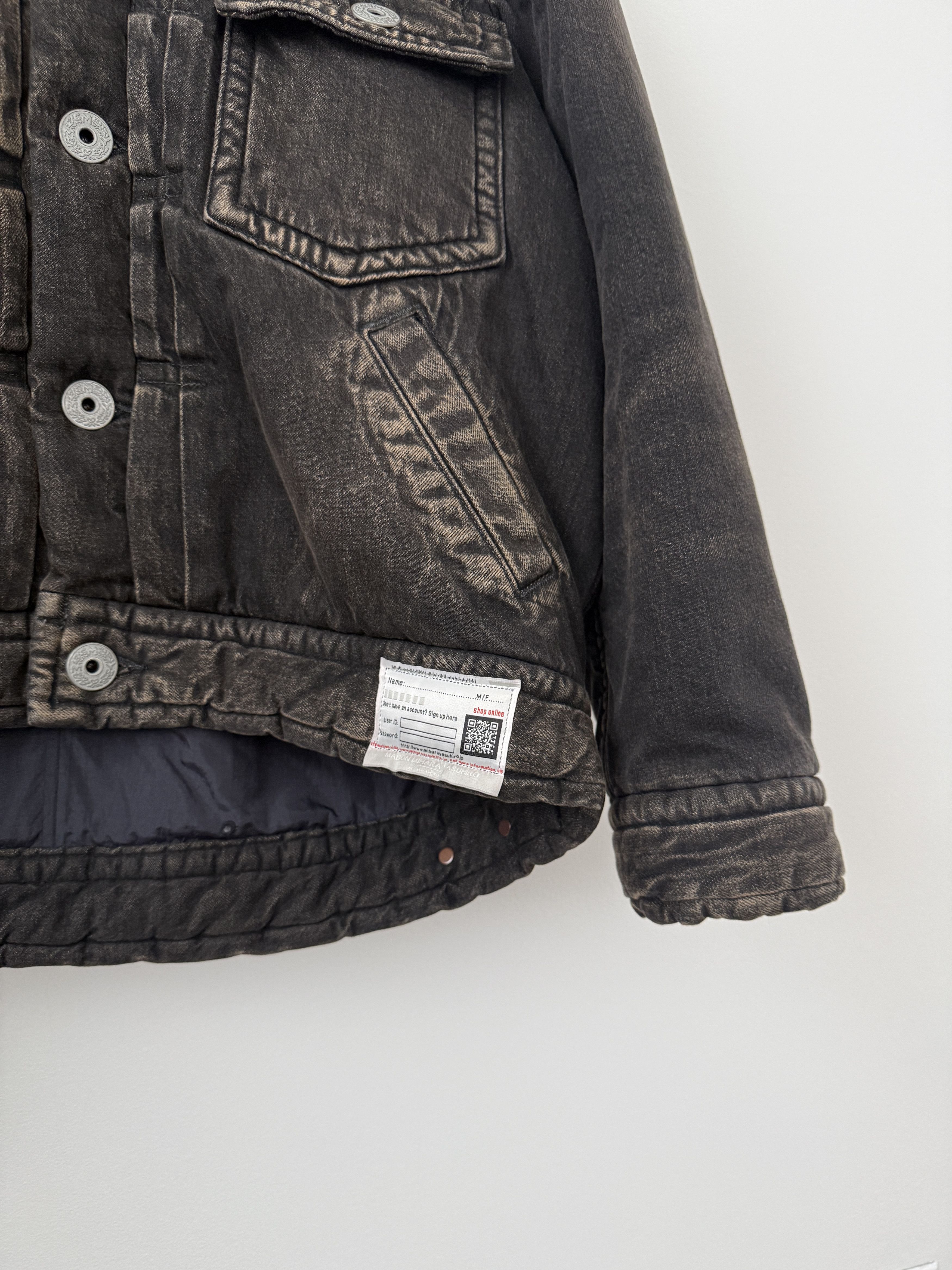 Maison MIHARA YASUHIRO Padded Denim Jacket Size US S / EU 44-46 / 1 - 11 Thumbnail