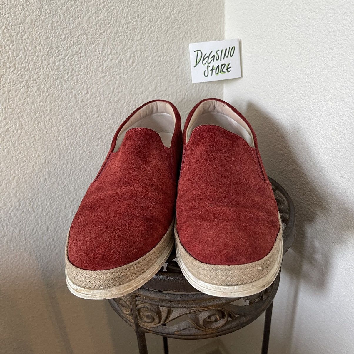 Tod's TODs Suede Espadrille Slip On Sneaker Size US 9.5 / EU 42-43 - 2 Thumbnail