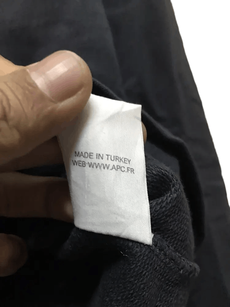 A.P.C. Vintage A.P.C Rue Madame Paris Sweatshirts Size XS / US 0-2 / IT 36-38 - 8 Thumbnail