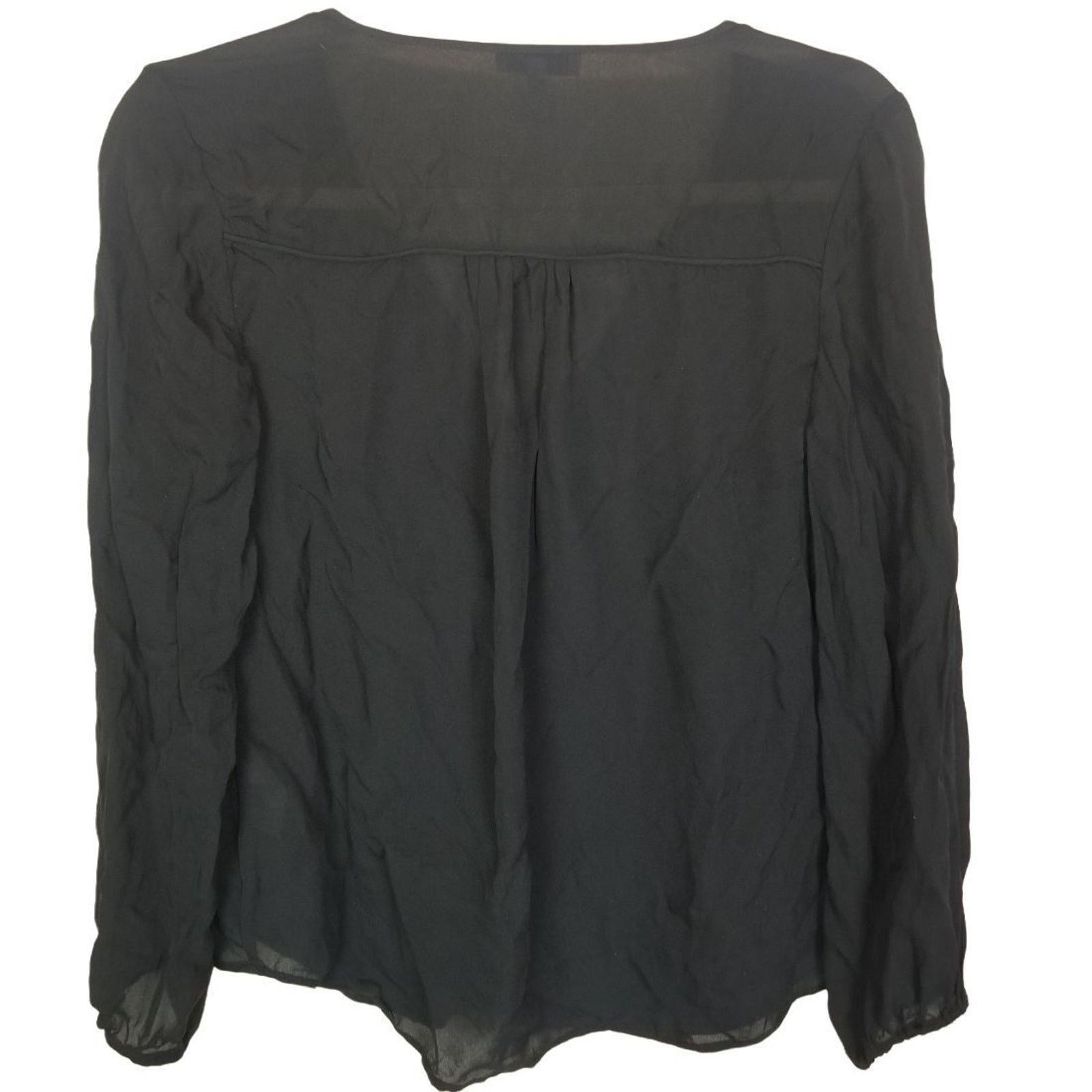 Joie Joie Womens Silk Odelette Peasant Blouse Sz XS Quiet Luxury Size XS / US 0-2 / IT 36-38 - 10 Thumbnail