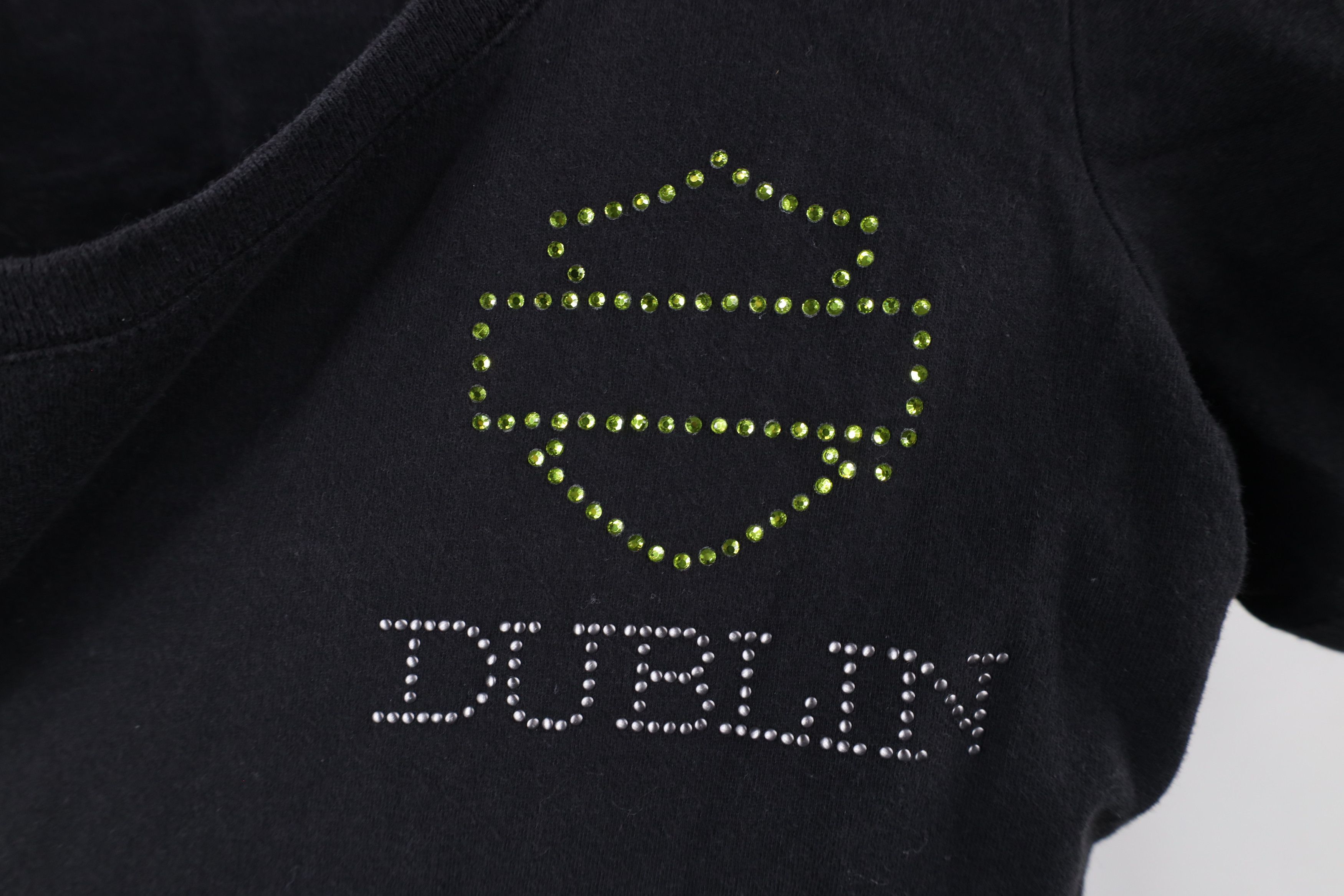 Harley Davidson × Vintage Vintage Y2K Harley Davidson Dublin Ireland T-Shirt Black Size XL / US 12-14 / IT 48-50 - 4 Thumbnail