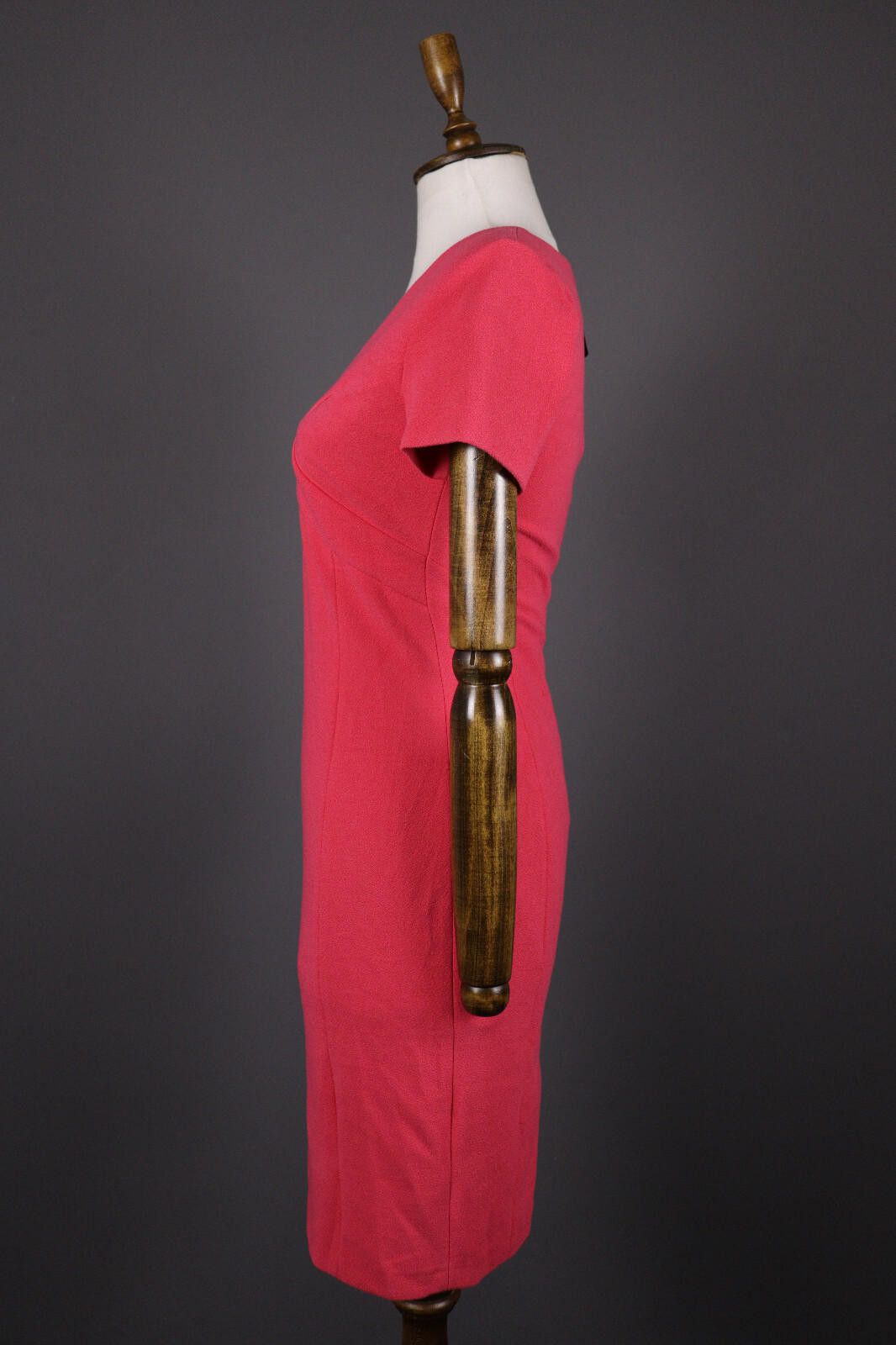 Designer Marc Cain Red Party Cocktail Bodycon Sheath Dress Size 3 Size M / US 6-8 / IT 42-44 - 5 Thumbnail