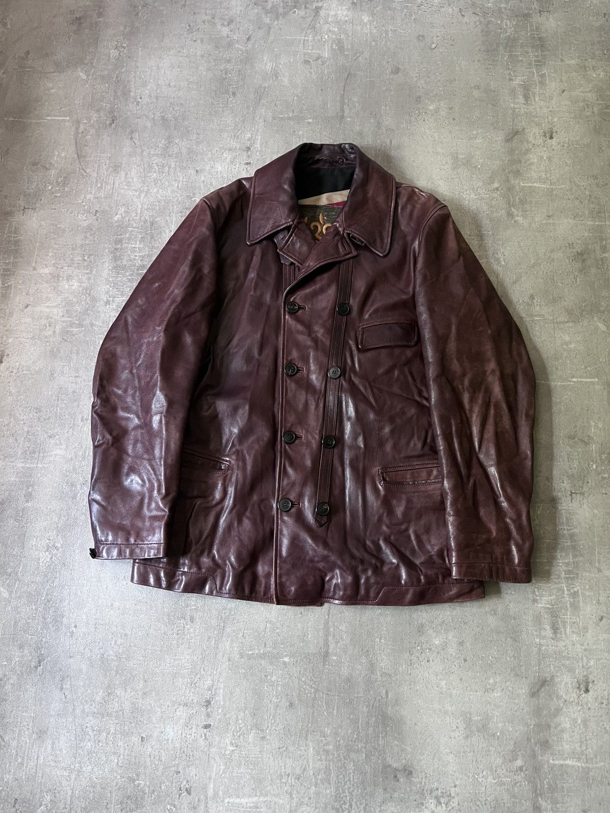 Dries Van Noten Dries Van Noten Vintage red leather coat Size US L / EU 52-54 / 3 - 1 Thumbnail