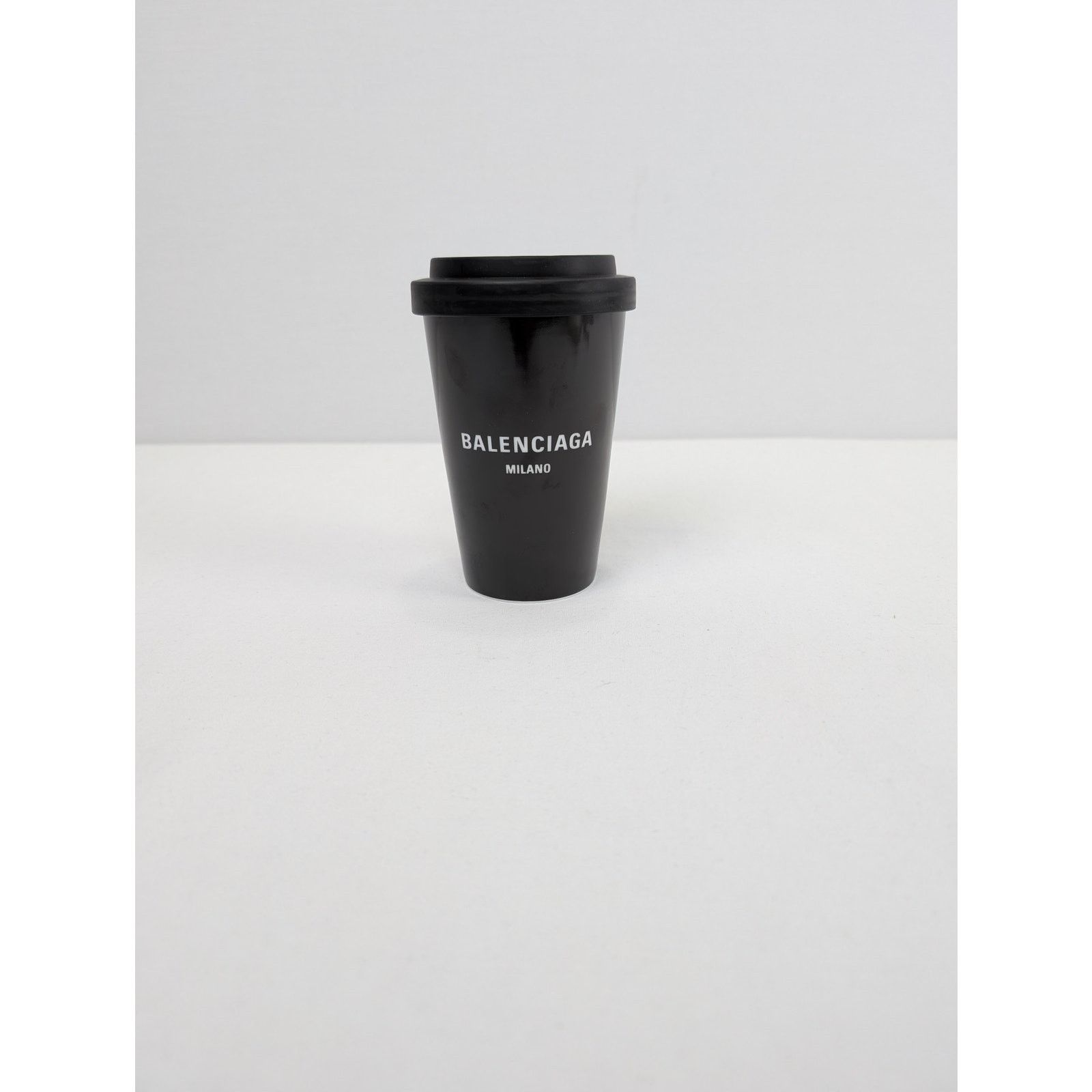 Balenciaga o1rshd1 Size: OS / Milano Porcelain Coffee Cup in Black Size ONE SIZE - 2 Thumbnail