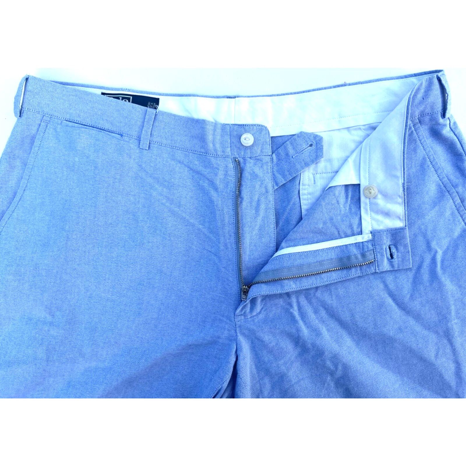 Polo Ralph Lauren Polo Ralph Lauren Men's Preston Short Chino 38 Blue 90s Preppy Vintage Polo Ralph Lauren Mens Shorts Sz 38 Inseam 10.5" Flat Front Cotton Size US M / EU 48-50 / 2 - 5 Thumbnail
