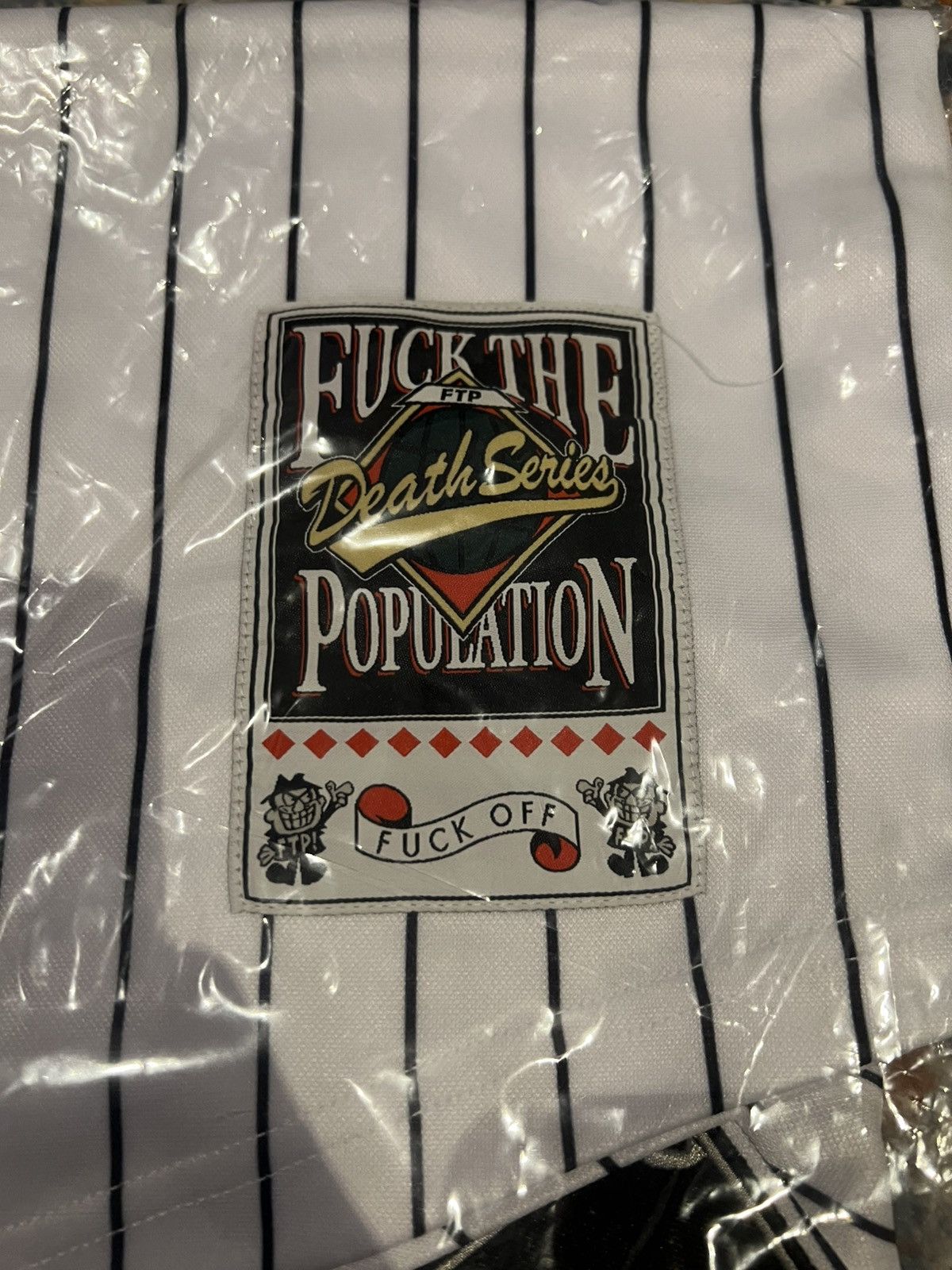 Fuck The Population RIVALS BASEBALL JERSEY (ROYAL) Size L Size US L / EU 52-54 / 3 - 8 Thumbnail