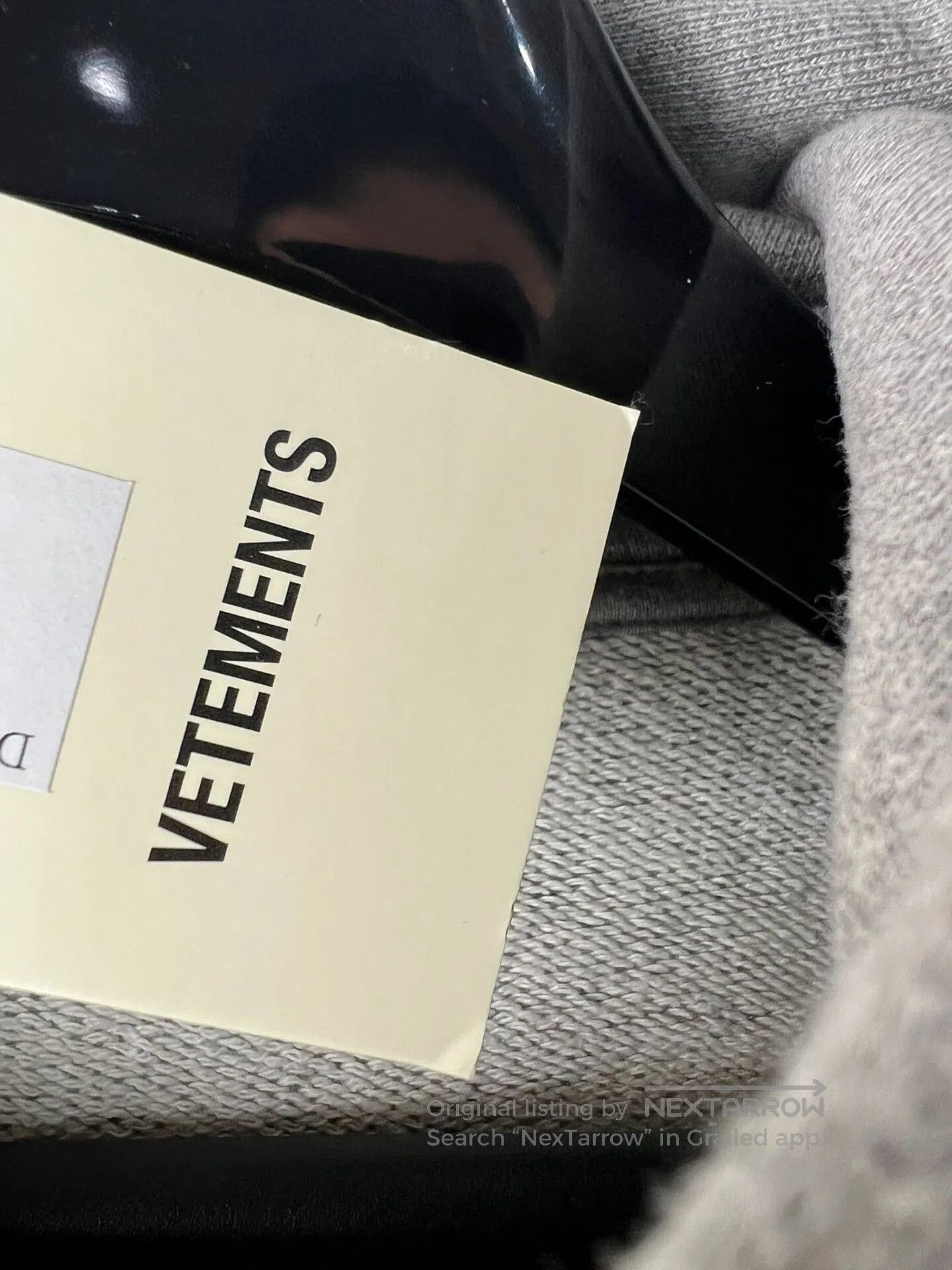 Vetements Vetements Classic Grey Hoodie. Size US M / EU 48-50 / 2 - 4 Thumbnail