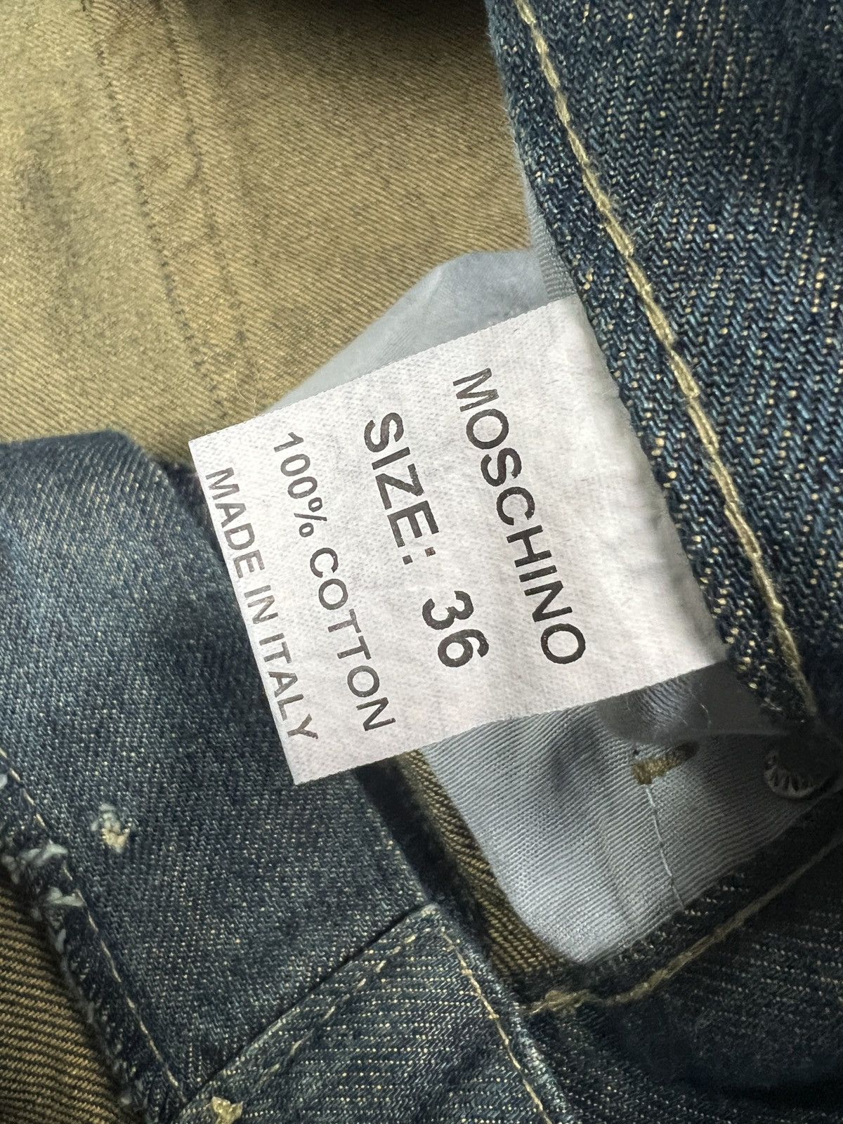 Moschino Moschino jeans y2k denim vintage jeans big logo men’s Size US 36 / EU 52 - 7 Thumbnail