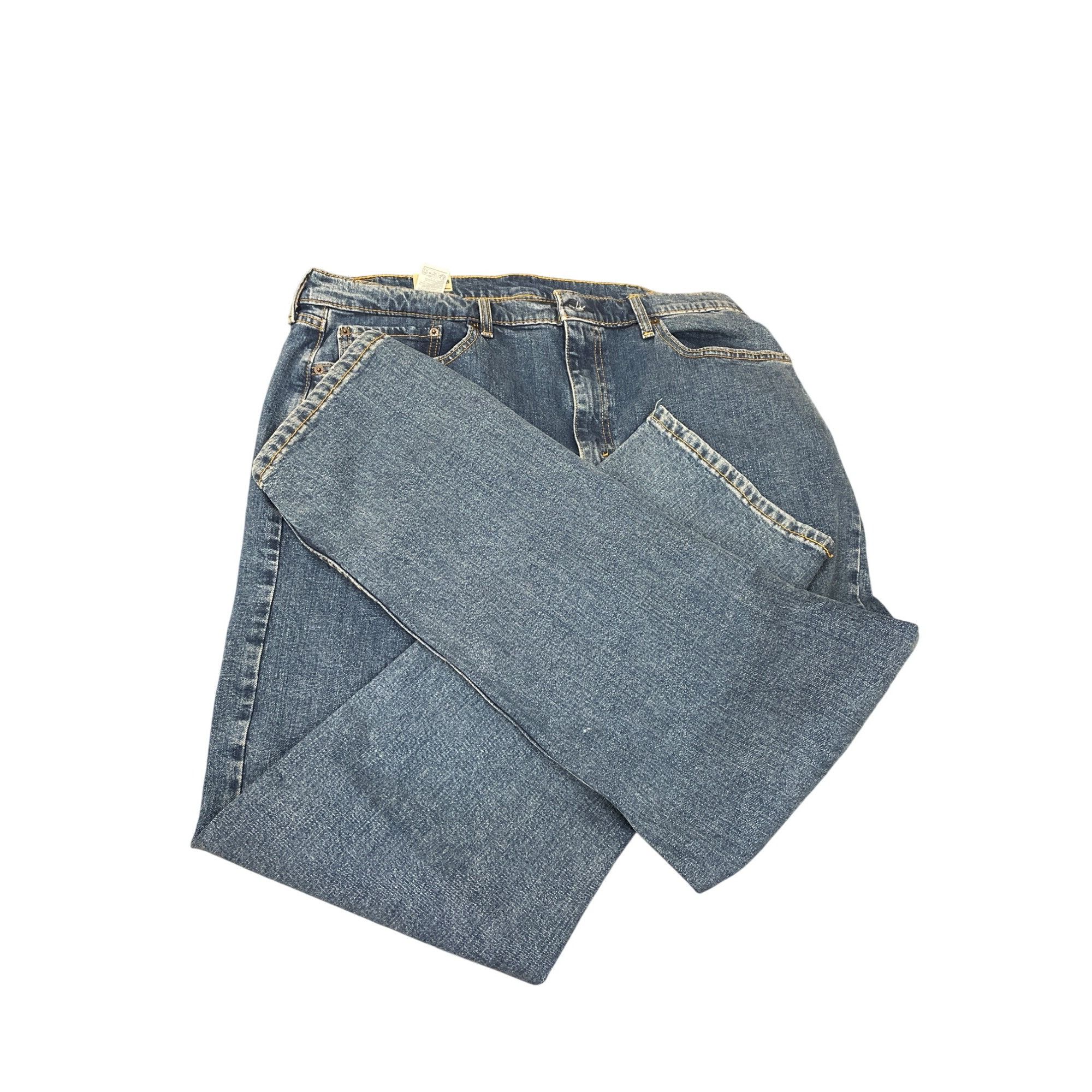 Levi's Levis 505 Mens Straight Fit Blue Denim Jeans Size 40x34 SKU Size US 40 / EU 56 - 21 Thumbnail