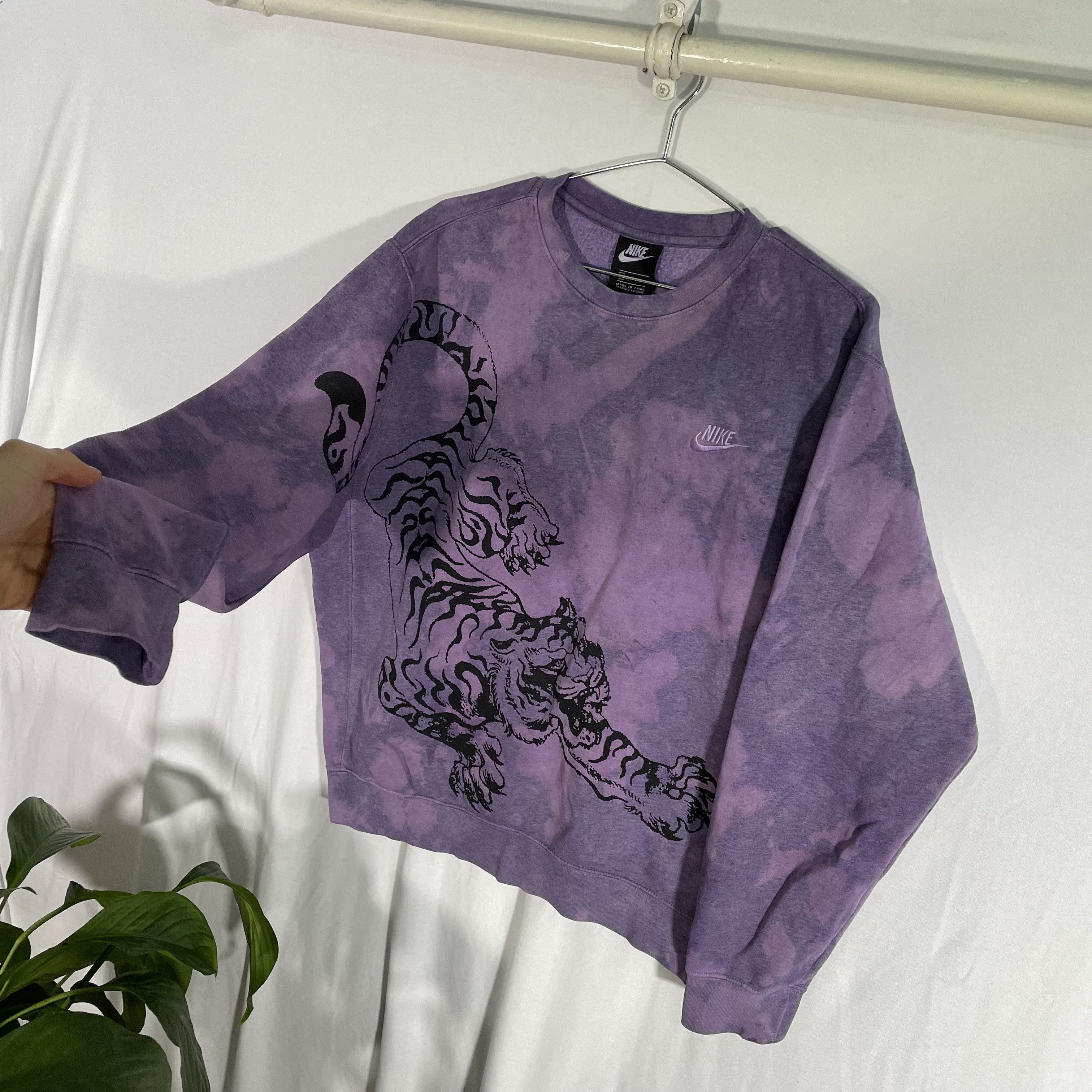 Nike Nike sweatshirt grunge alt rare y2k custom Tiger 1 of 1 Size US M / EU 48-50 / 2 - 3 Thumbnail