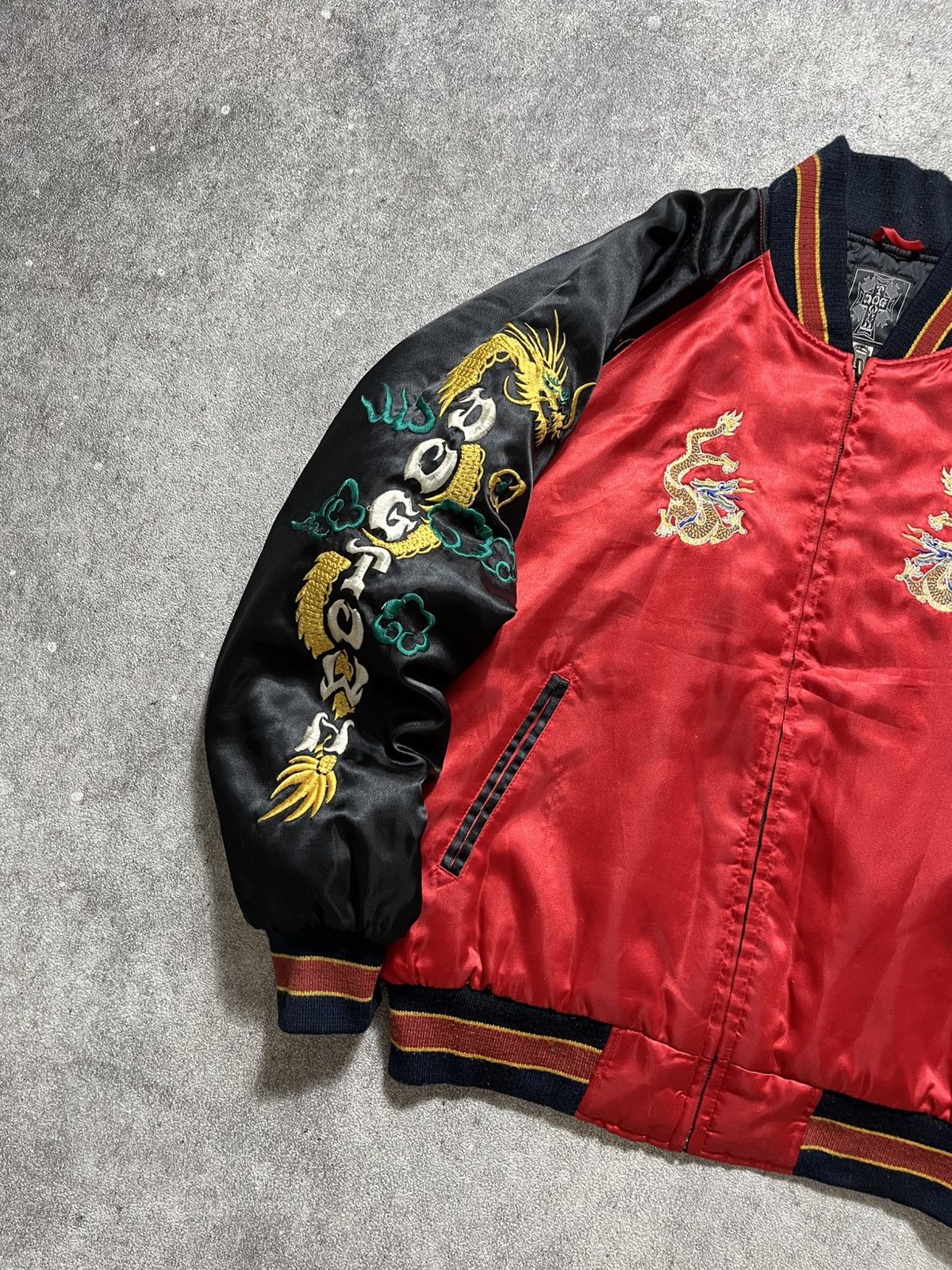 Dogtown ⚡️Rare⚡️ Vintage Dogtown Black Panther Dragon Souvenir Jacket Size US M / EU 48-50 / 2 - 6 Thumbnail