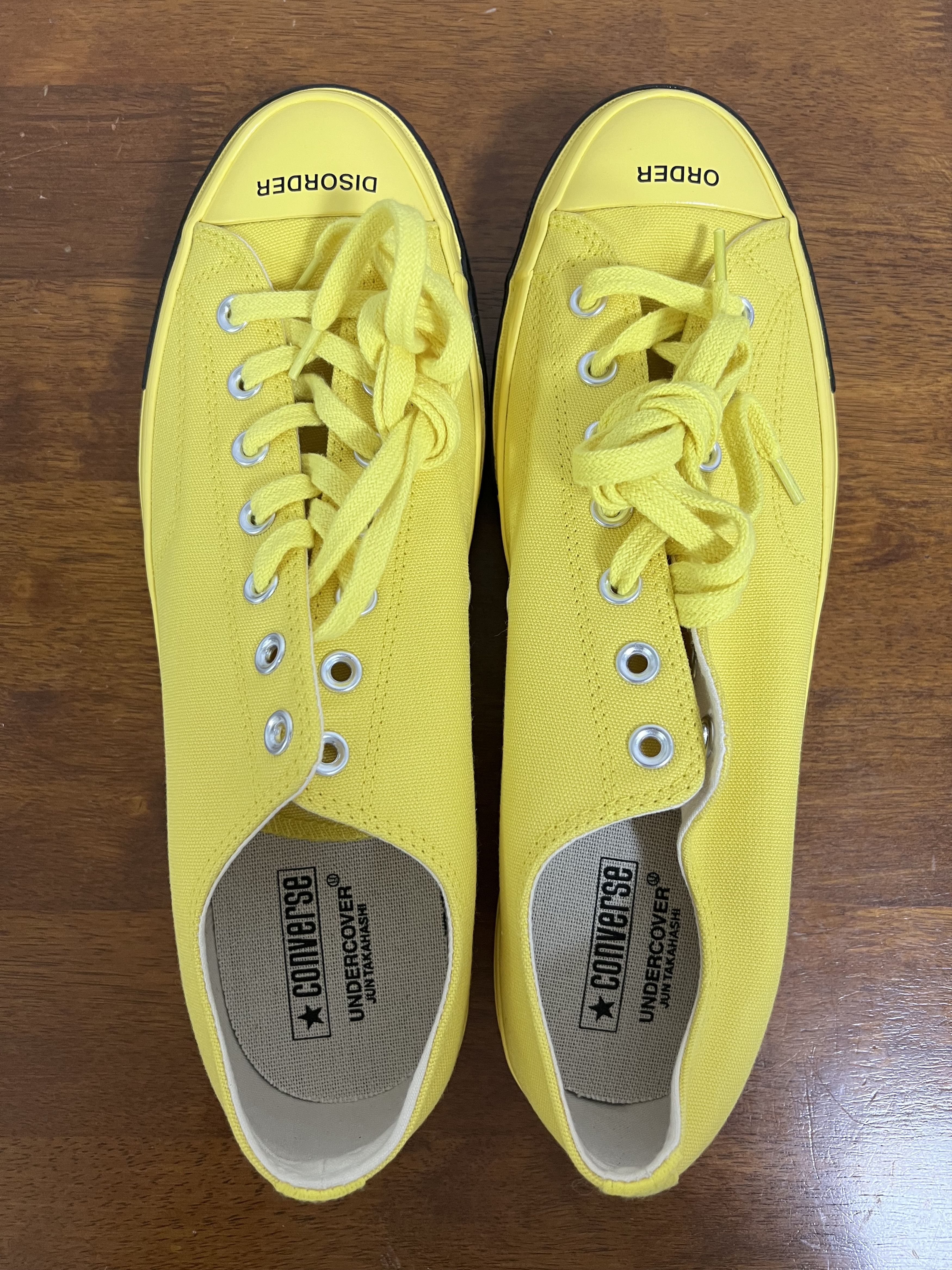 Converse × Undercover 💚 2018 Undercover x Converse Chuck 70 OX Buttercup Yellow Size US 12 / EU 45 - 8 Thumbnail