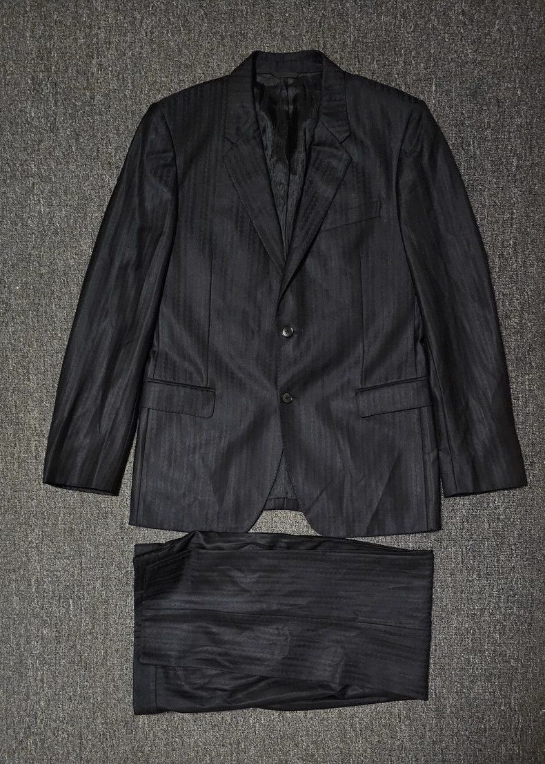 Versace Versace Men's striped suit set Size US L / EU 52-54 / 3 - 1 Thumbnail