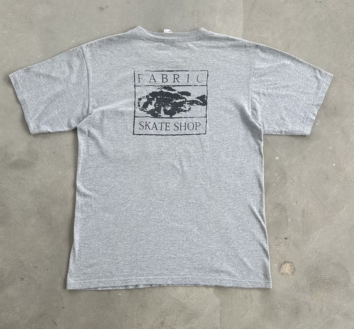 Anvil × Vintage VINTAGE FABRIC SKATE SHOP POCKET TEE Size US L / EU 52-54 / 3 - 1 Thumbnail