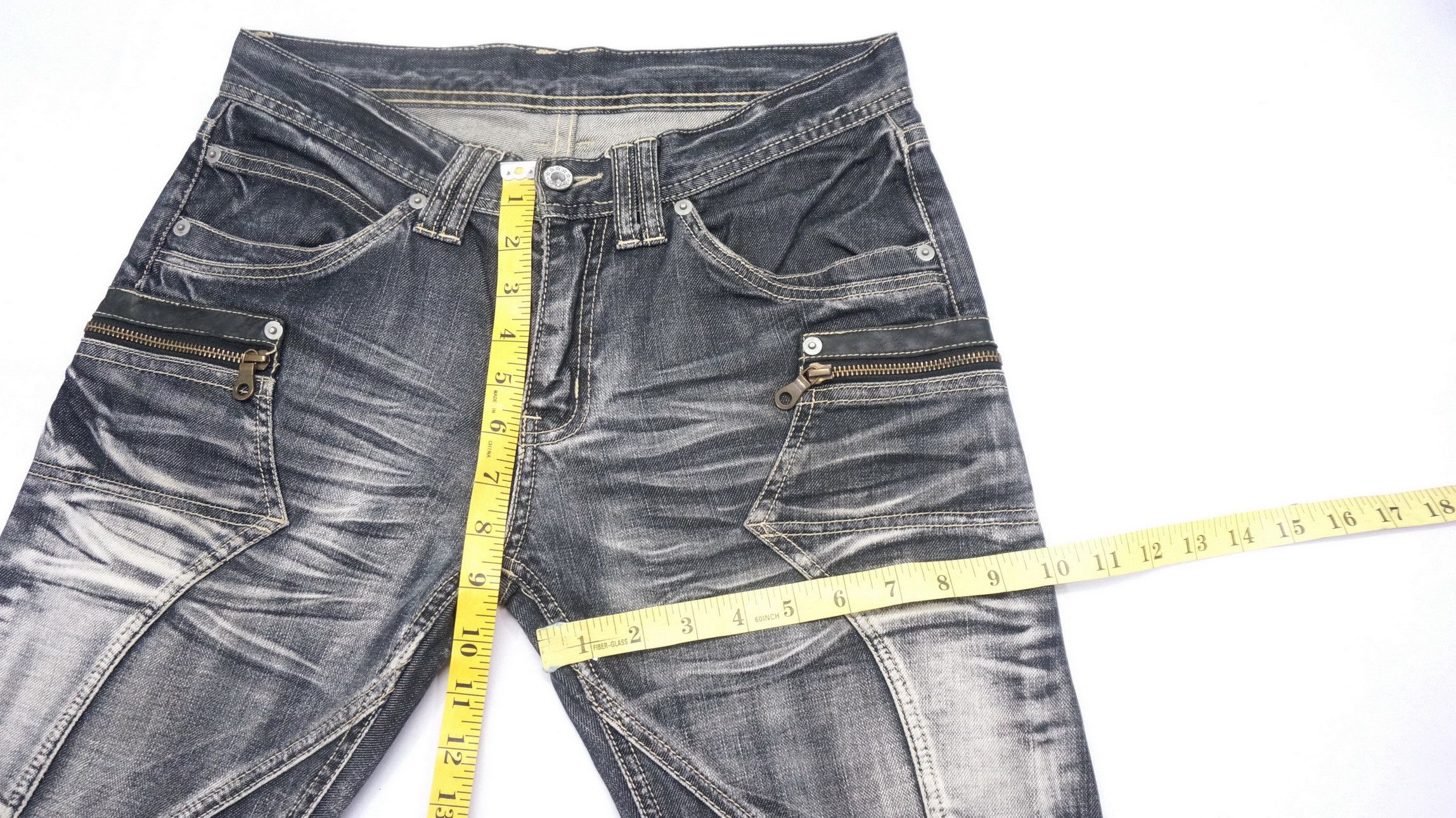 Japanese Brand Michel Klein Homme Paris Black Vintage Jeans Size US 30 / EU 46 - 8 Thumbnail