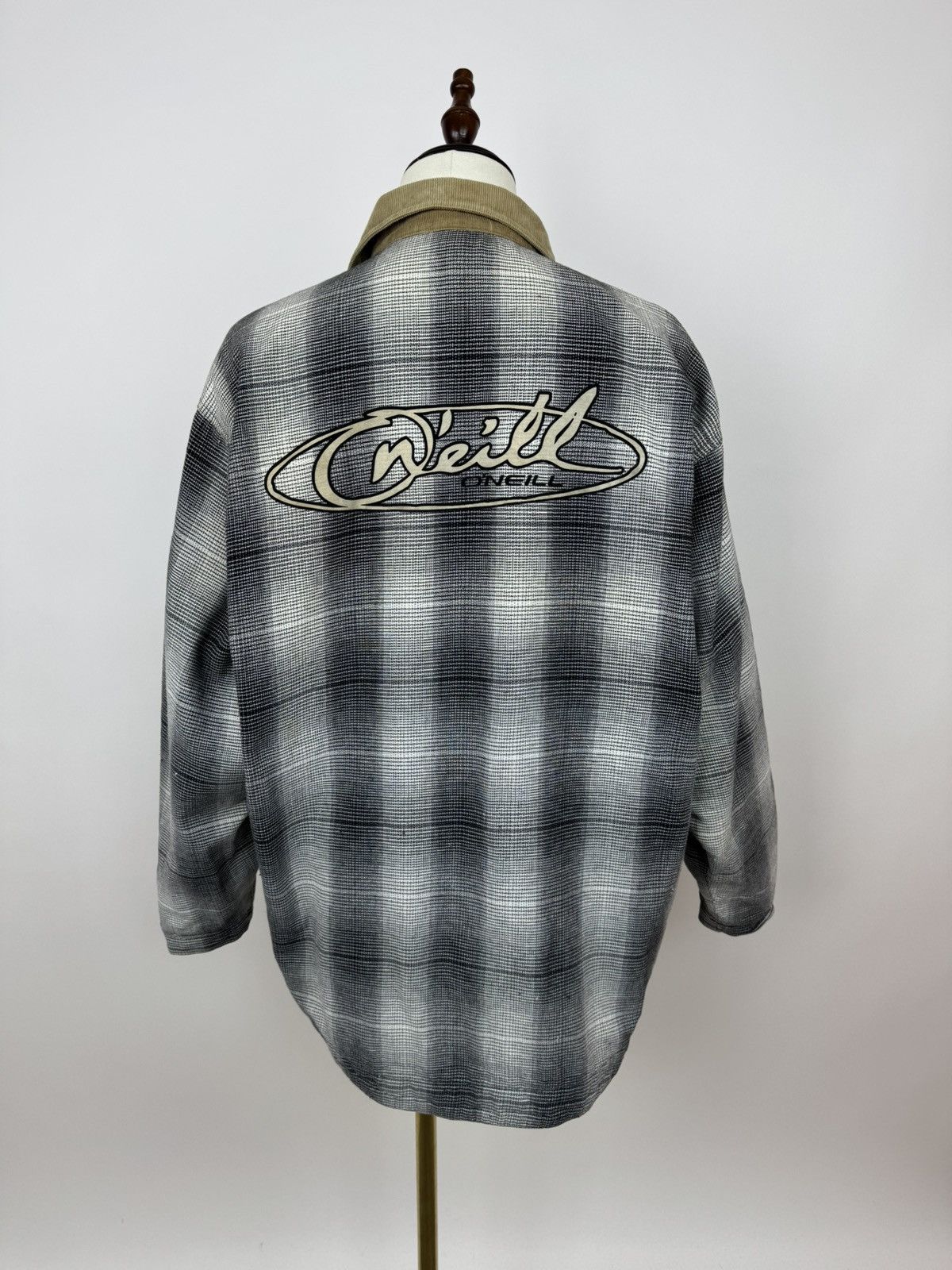 O'Neill Oneill Vintage Plaid Jacket O’neill Checkered Overshirt 90s Size US L / EU 52-54 / 3 - 2 Thumbnail