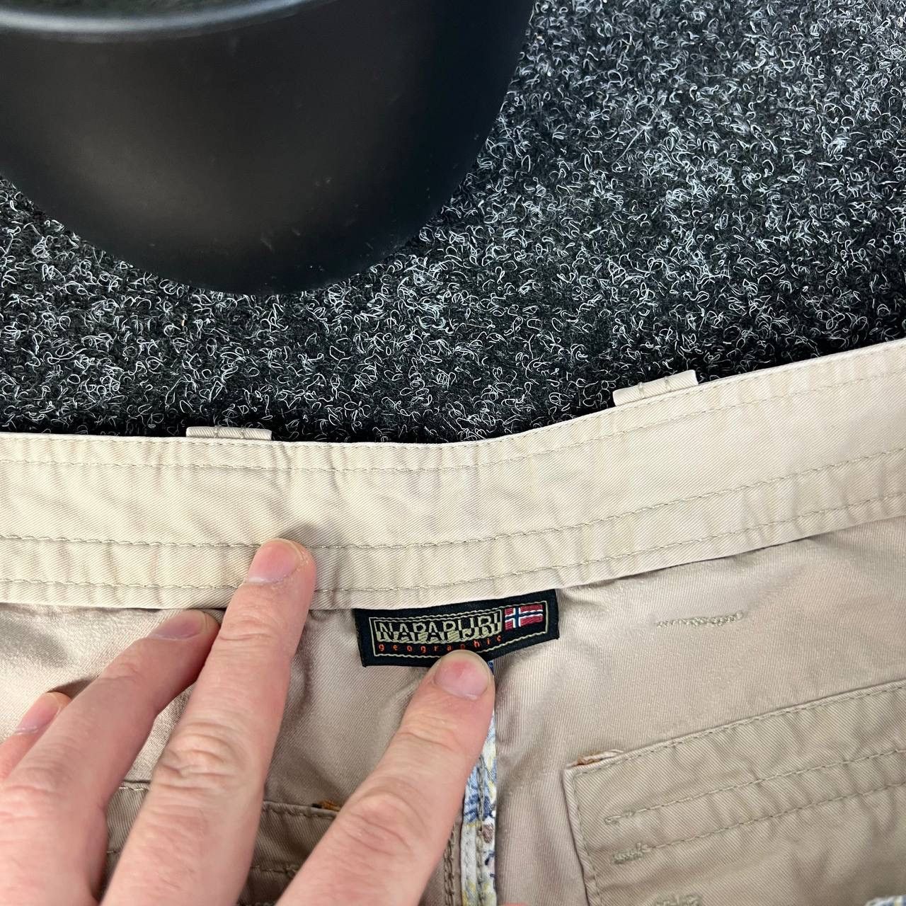 Napapijri × Vintage Shorts Cargo Napapijri Vintage Multi Pocket Y2k Style Baggy Size US 38 / EU 54 - 4 Thumbnail