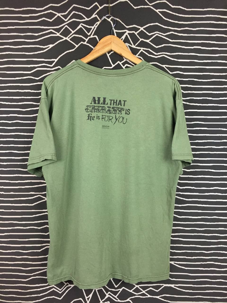 Gildan × Vintage Vtg Kerusso All That Christ Is He Is For You Tee Size US L / EU 52-54 / 3 - 10 Thumbnail