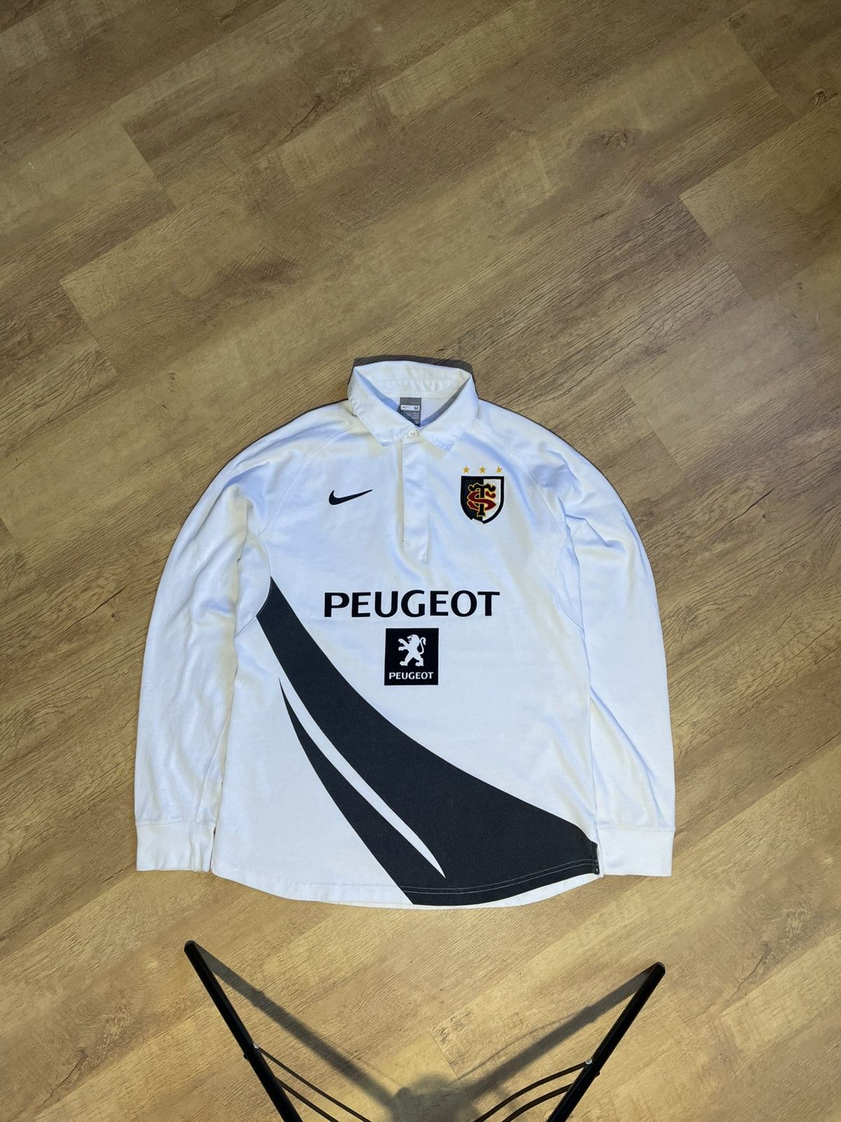 Nike Vintage Nike Maillot rugby STADE TOULOUSAIN 2007 /09 Size US L / EU 52-54 / 3 - 1 Thumbnail