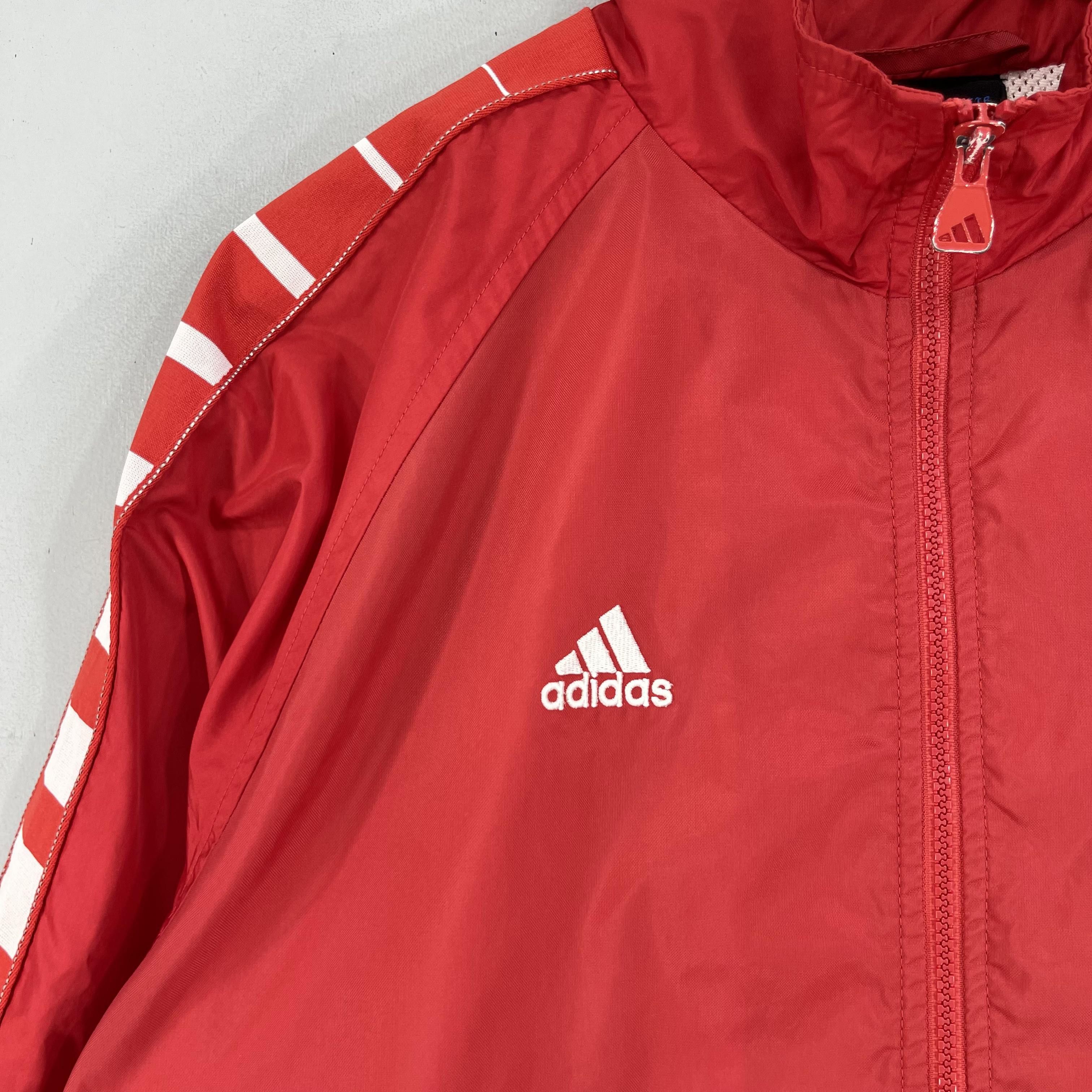 Adidas × Vintage Vintage ADIDAS Side Tape Windbreaker Zipper Jacket Size US S / EU 44-46 / 1 - 3 Thumbnail