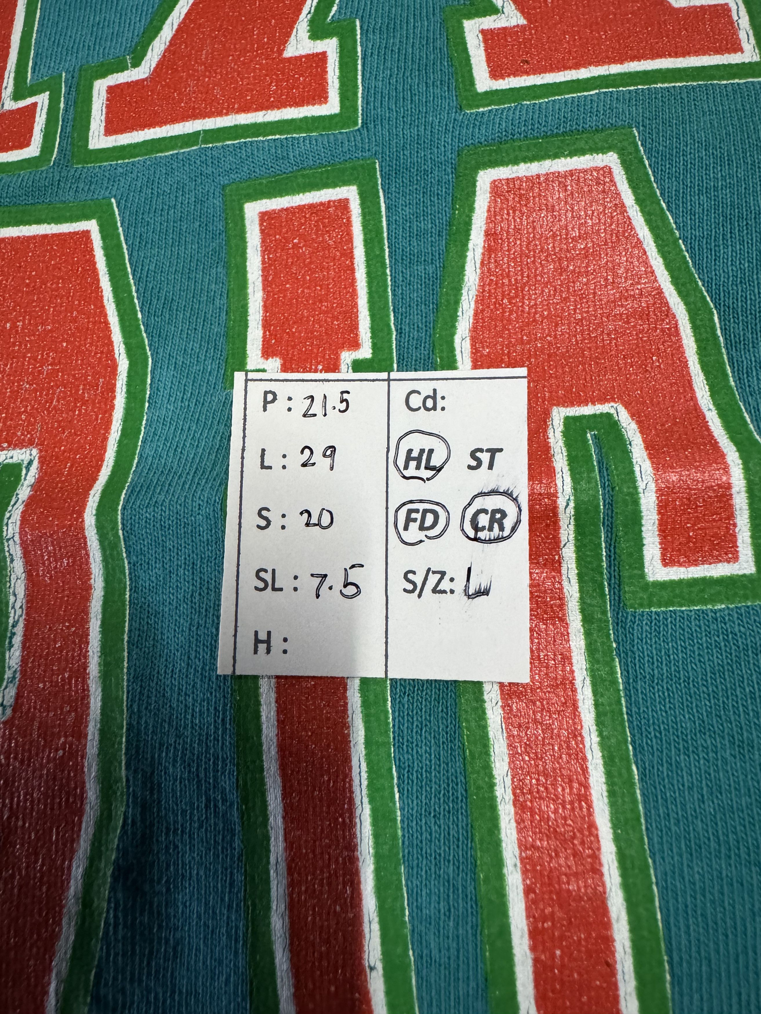 NFL THRASHED FADED VINTAGE 90s MIAMI HURRICANES gators dolphins Size US L / EU 52-54 / 3 - 21 Thumbnail