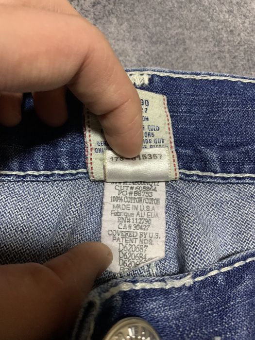 True Religion Billy Super T Jeans / Made in USA 