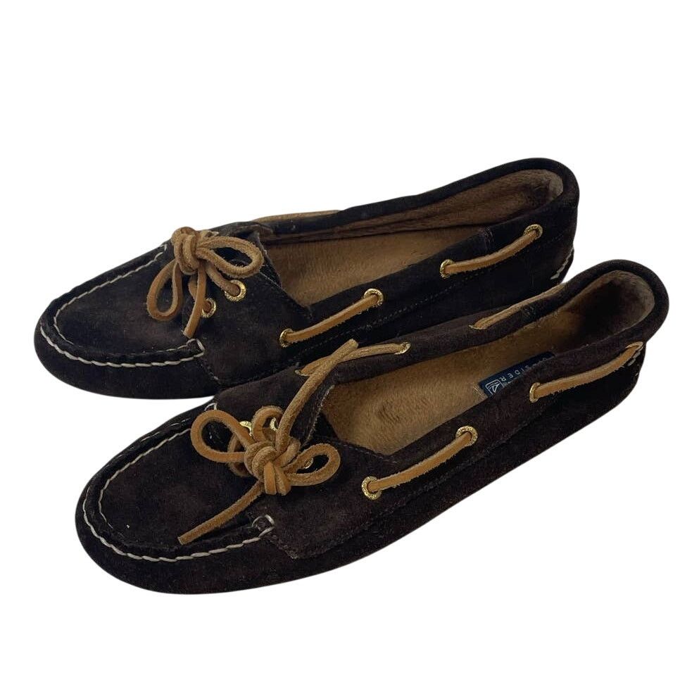 Sperry Sperry Top Sider Women Size 8 Suede Leather Moccasin Loafers Size US 8 / IT 38 - 1 Thumbnail