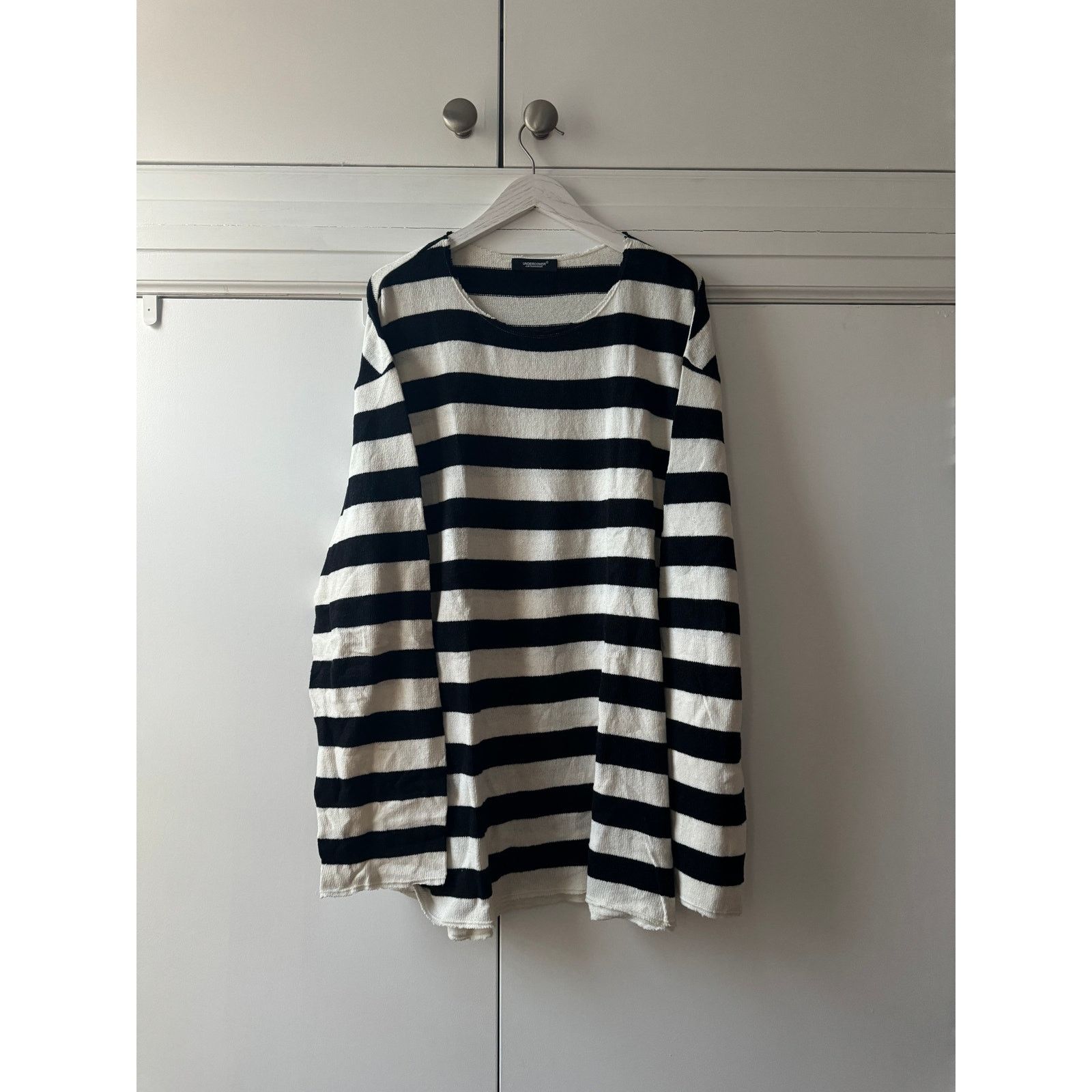 Undercover Striped Knit Shirt Size US L / EU 52-54 / 3 - 1 Thumbnail