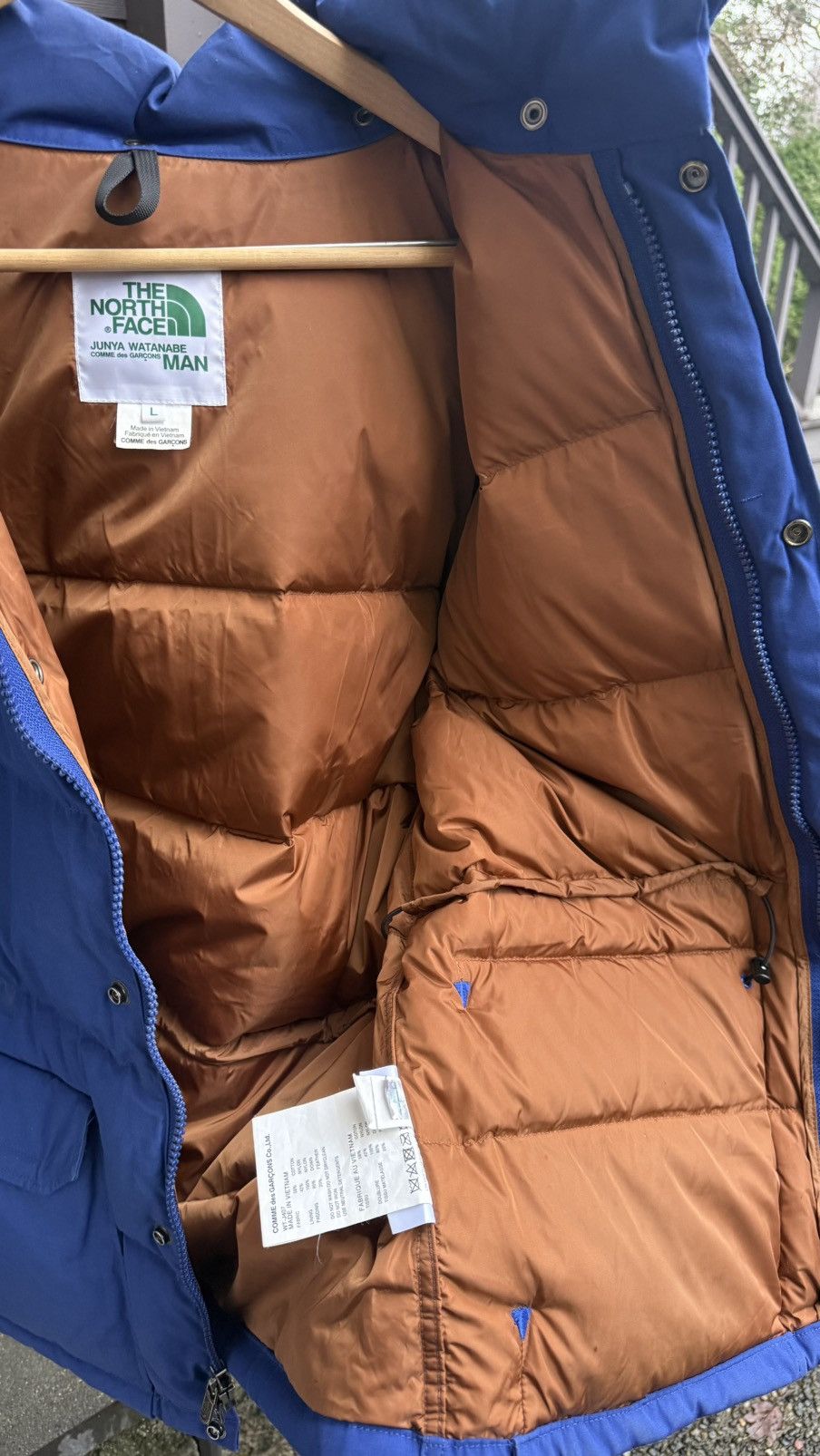 Comme des Garcons × The North Face Classic down jacket Comme des garçons X The North Face Size US L / EU 52-54 / 3 - 7 Thumbnail