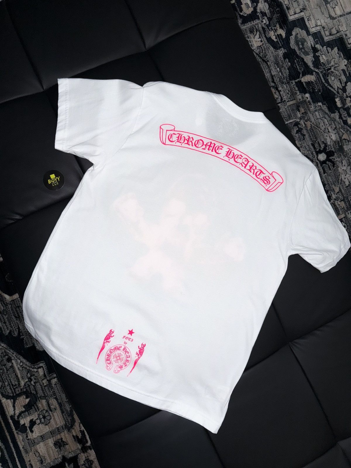 Chrome Hearts Chrome hearts logo t shirt | Grailed