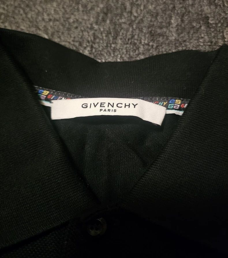 Givenchy Givenchy Men's Black Polo Short Sleeve T-Shirt Size US XS / EU 42 / 0 - 3 Thumbnail