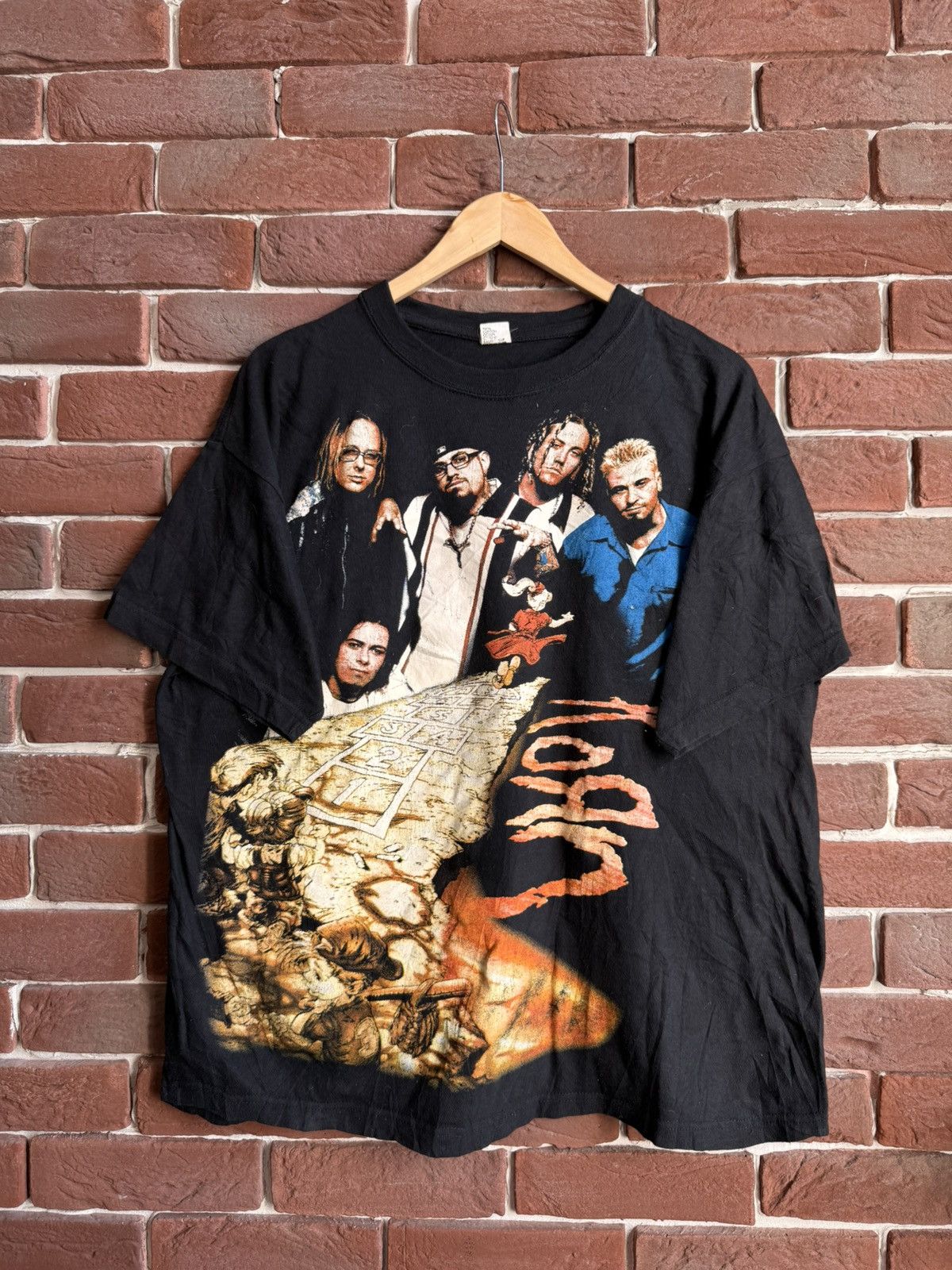 Band Tees 90s Korn Follow the Leader Vintage Nu Metal Band Rare XL Size US XL / EU 56 / 4 - 1 Thumbnail