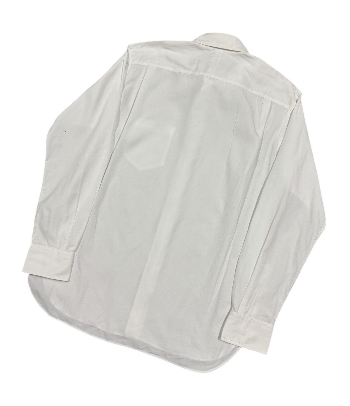 Vintage × Yohji Yamamoto Vtg🔥A.A.R Yohji Yamamoto Casual Button Ups White Shirt Size US L / EU 52-54 / 3 - 12 Thumbnail