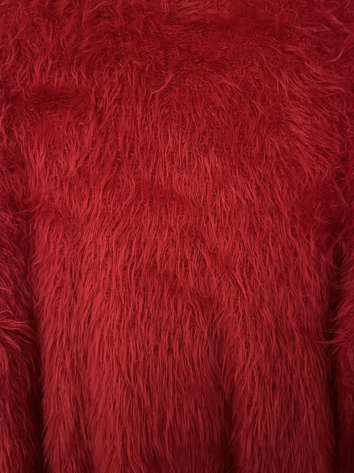 1017 ALYX 9SM 1017 Alyx 9SM red knitted fluffy sweater Size US M / EU 48-50 / 2 - 5 Thumbnail