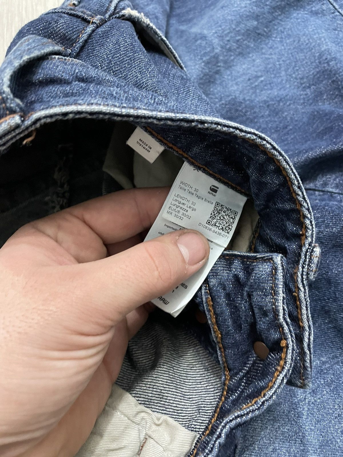 G-Star × Japanese Brand × Vintage G Star Raw pants Y2K Denim jeans Size US 30 / EU 46 - 7 Thumbnail