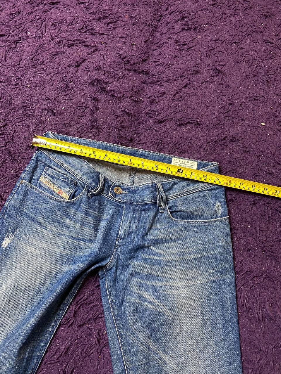 Diesel Vintage Y2K Diesel jeans denim streetwear style Size 27" / US 4 / IT 40 - 11 Thumbnail