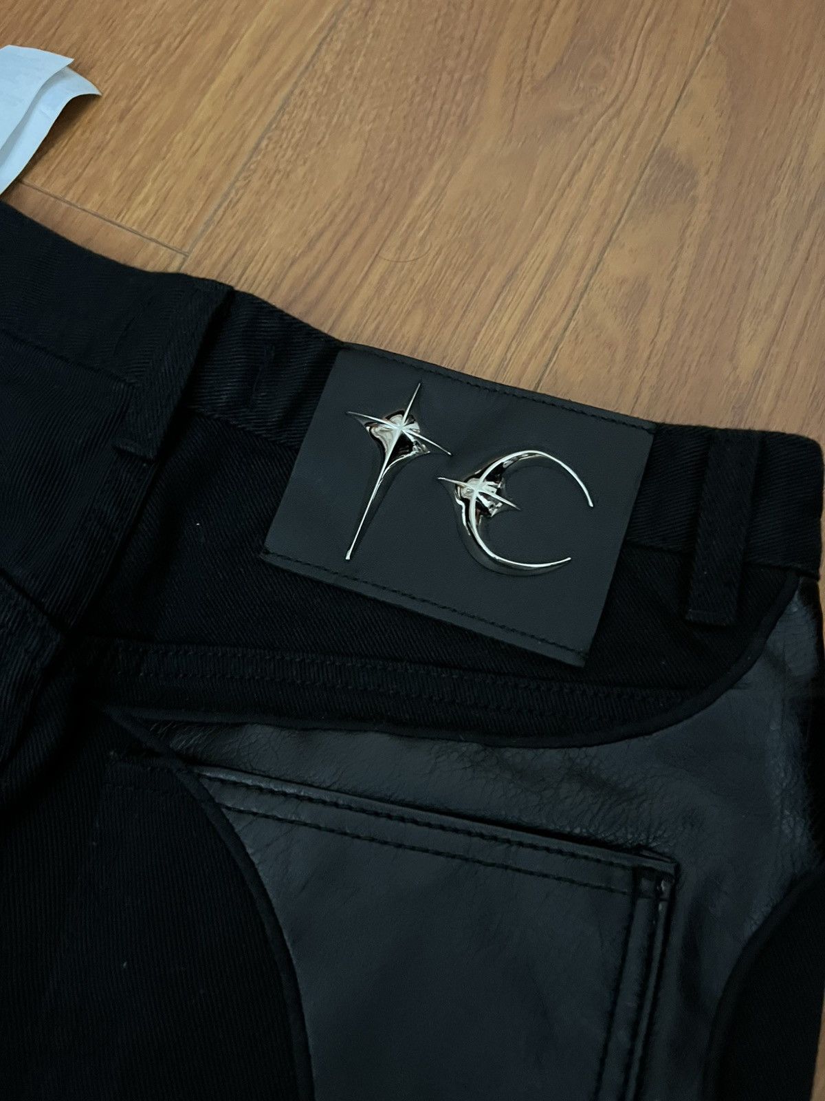 Thug Club TC leather washing denim pants Size US 32 / EU 48 - 3 Thumbnail
